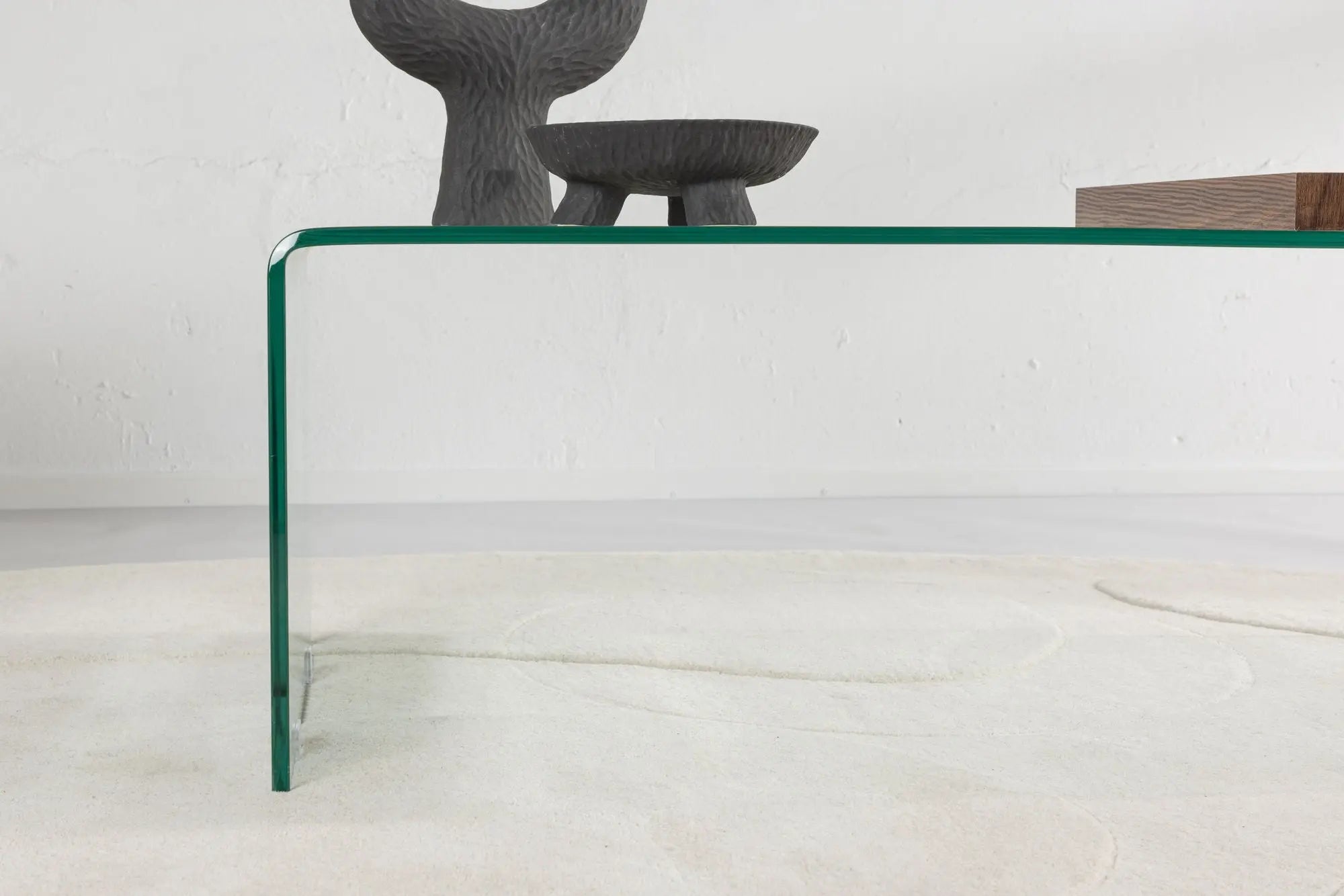 Table basse Telemark - 50 x 110 - Verre