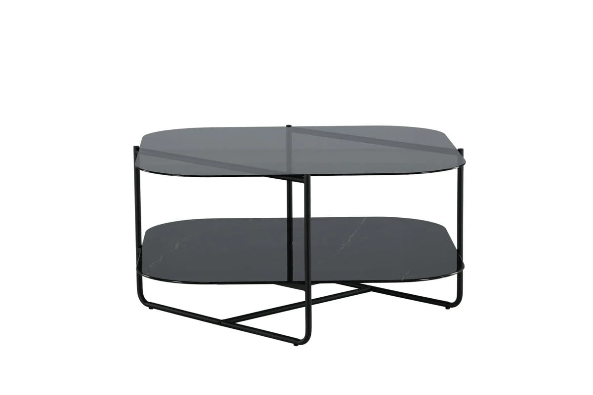 Table basse Un - 45 x 85 x 85 - Verre