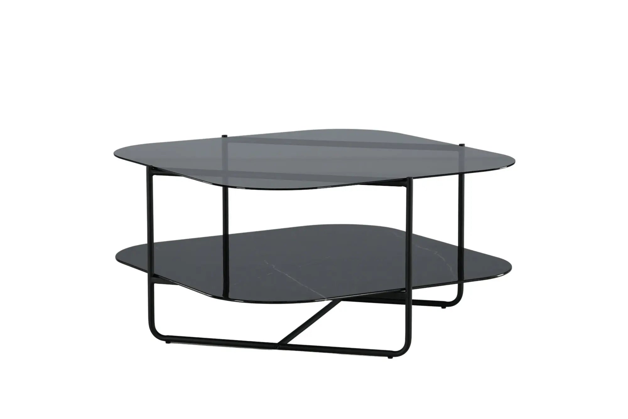 Table basse Un - 45 x 85 x 85 - Verre