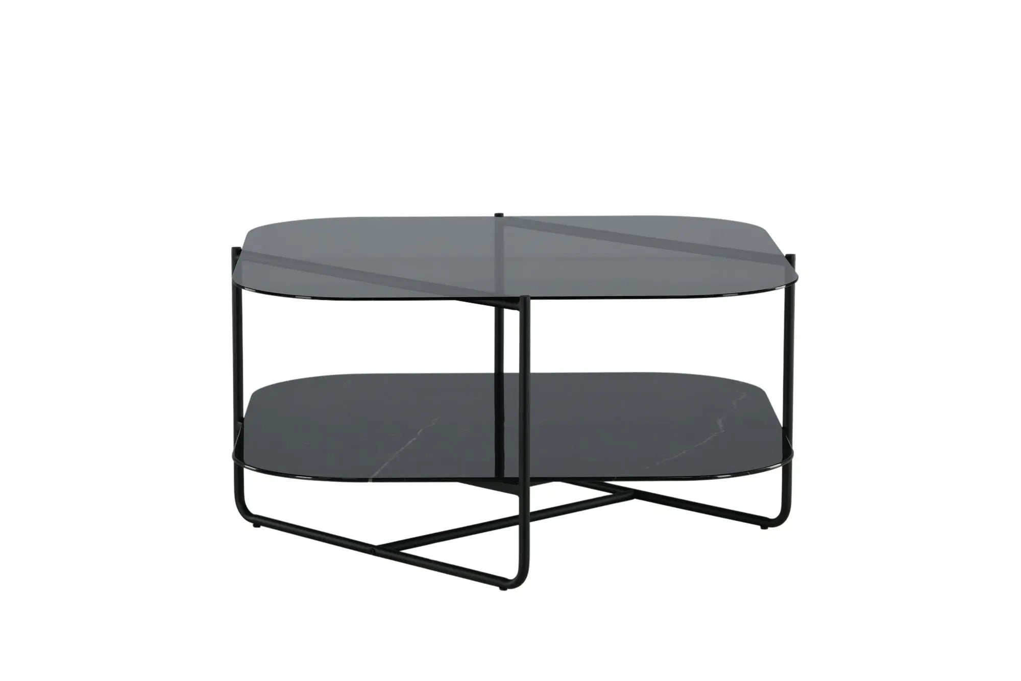 Table basse Un - 45 x 85 x 85 - Verre