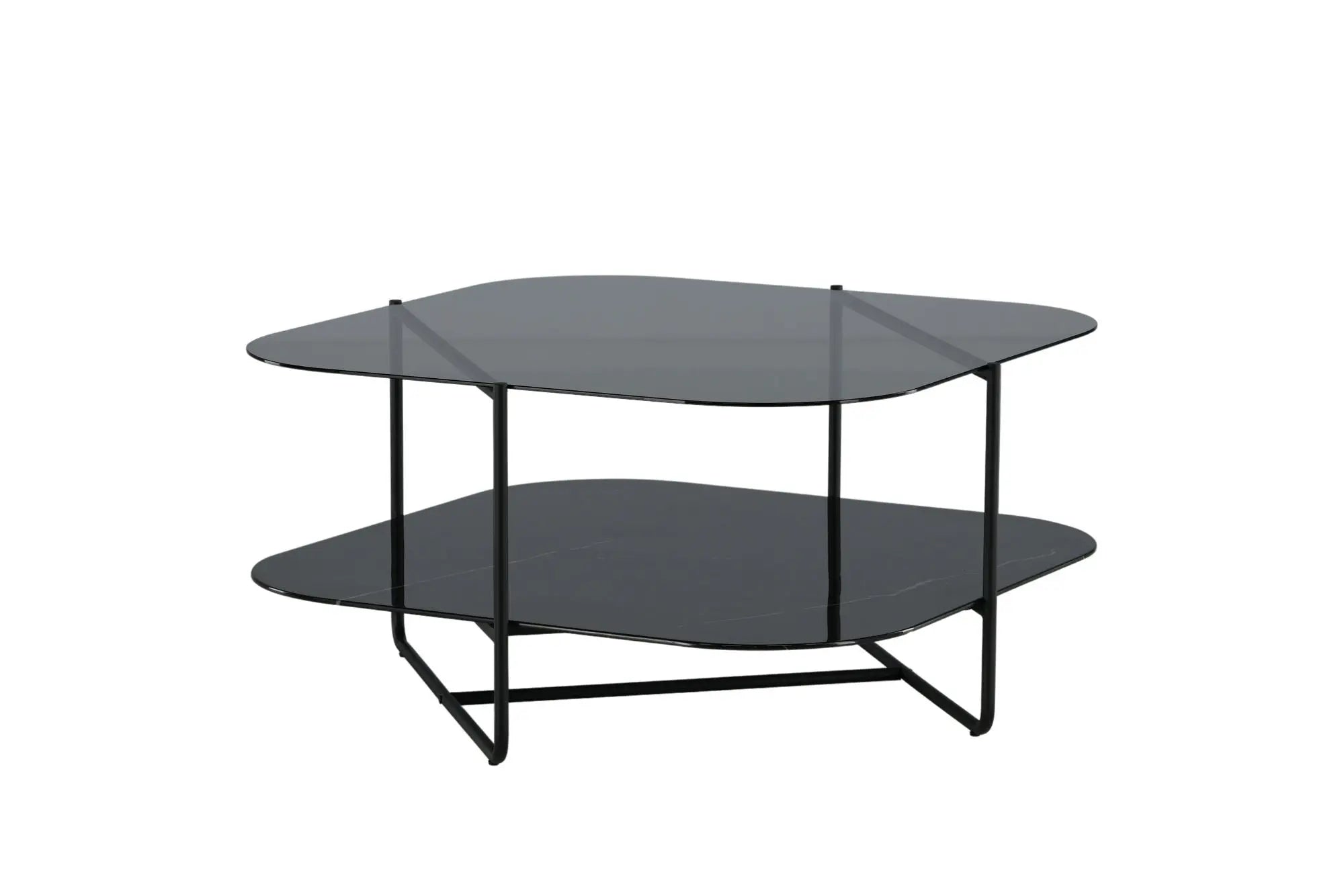 Table basse Un - 45 x 85 x 85 - Verre