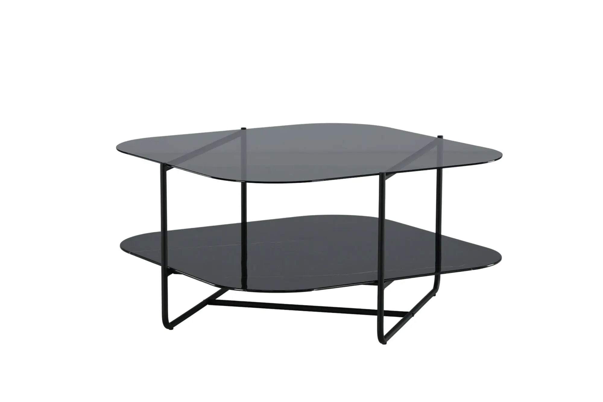 Table basse Un - 45 x 85 x 85 - Verre