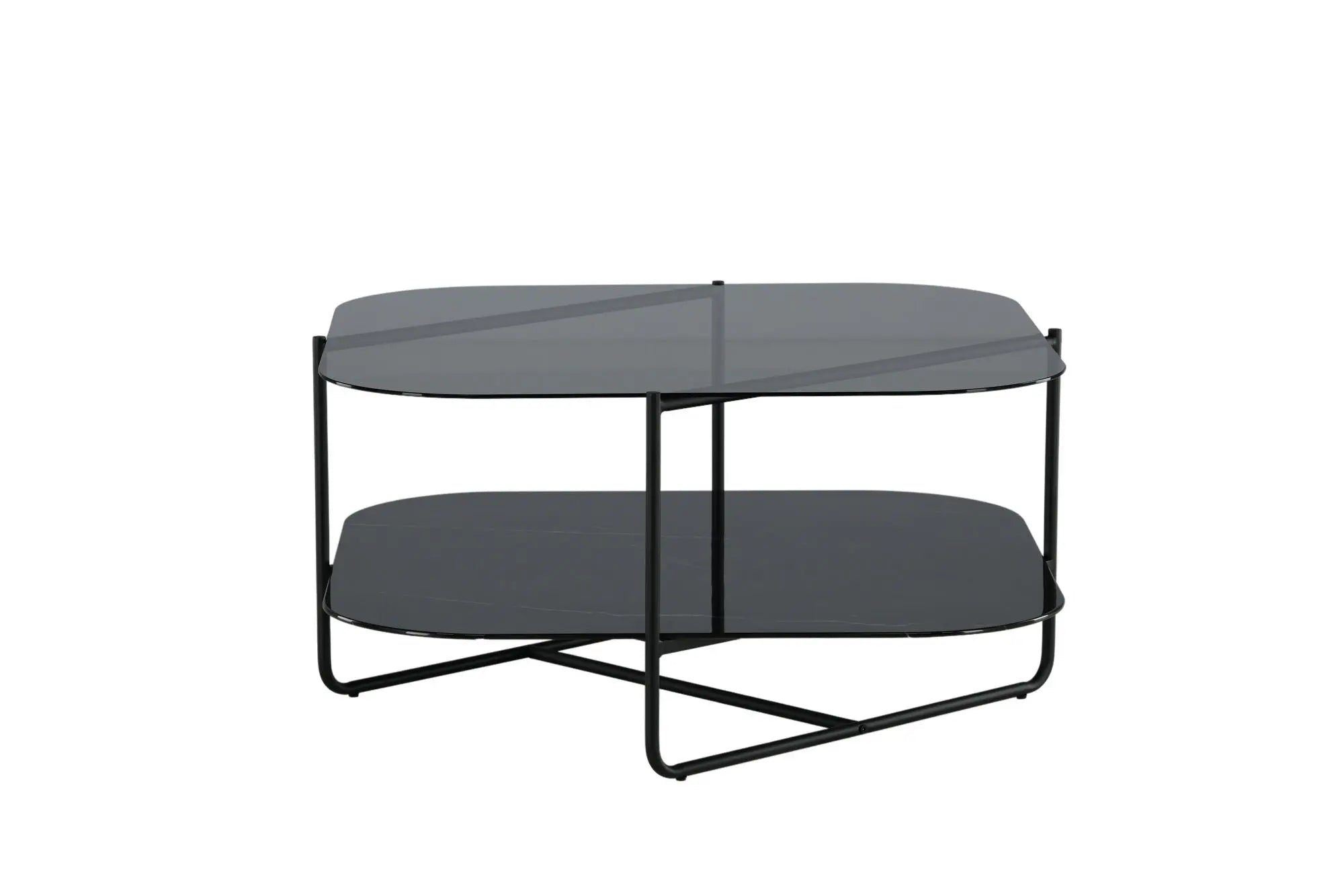 Table basse Un - 45 x 85 x 85 - Verre