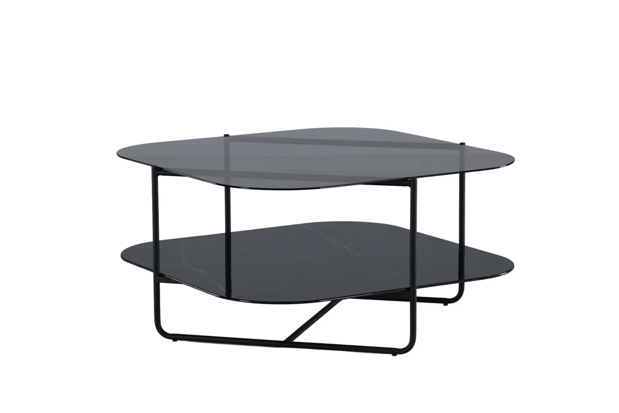 Table basse Un - 45 x 85 x 85 - Verre
