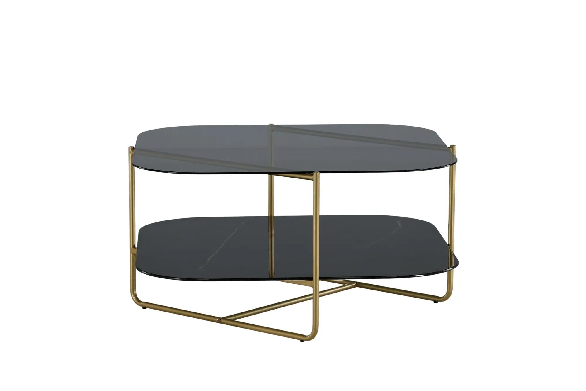 Table basse Un - 45 x 85 x 85 - Verre