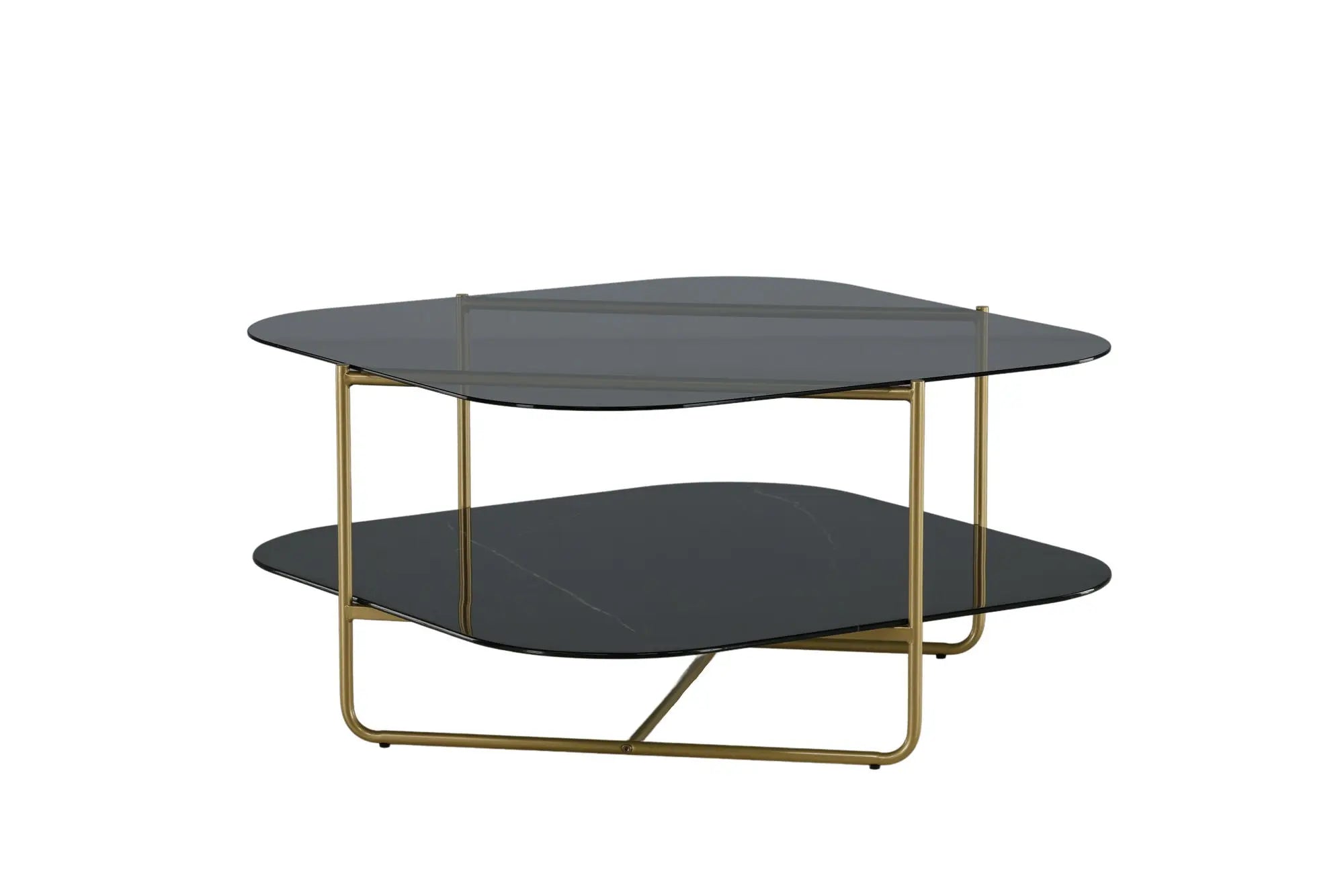 Table basse Un - 45 x 85 x 85 - Verre