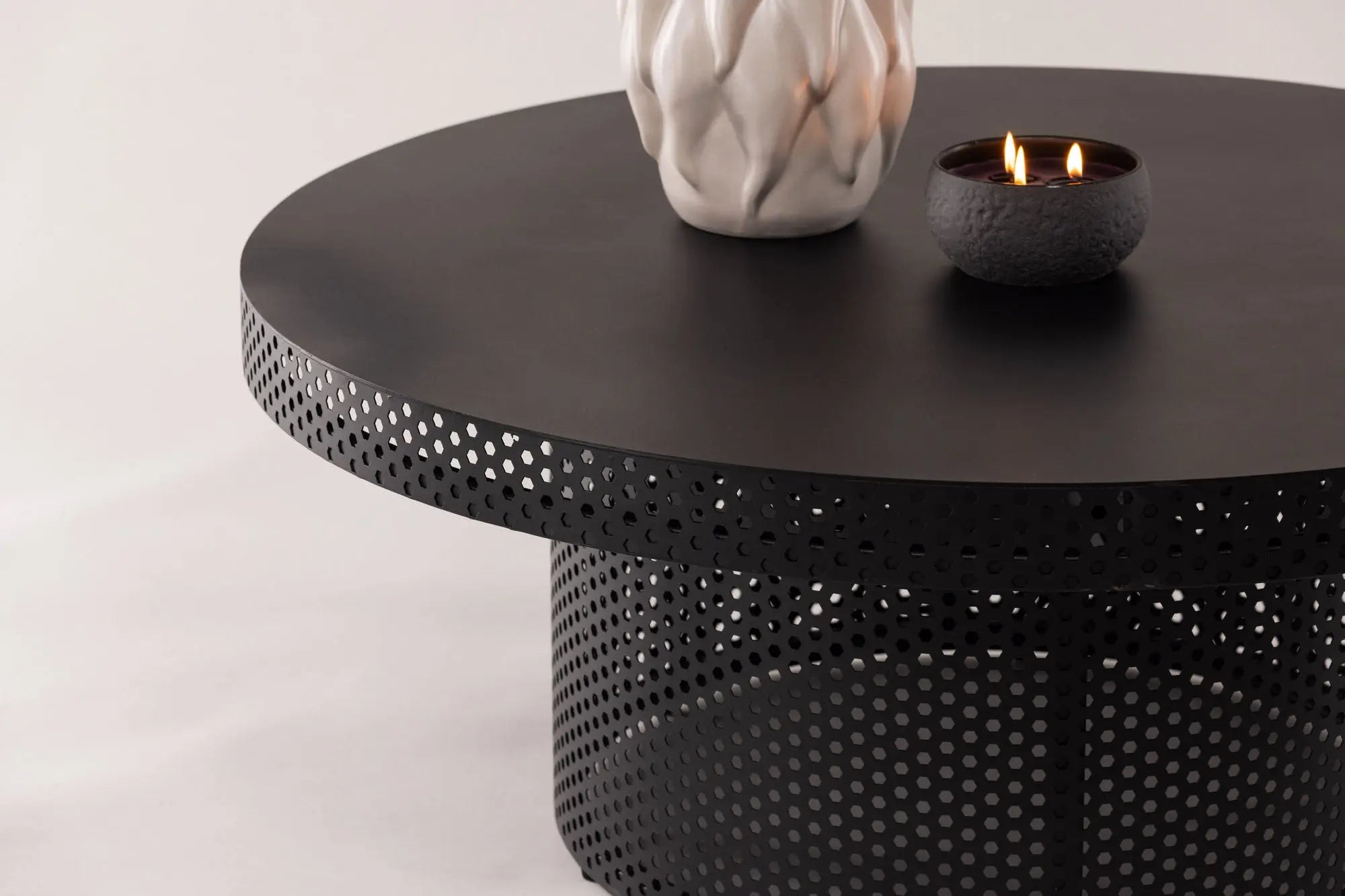 Table basse West End x Josefin Lustig - ø100 - Acier