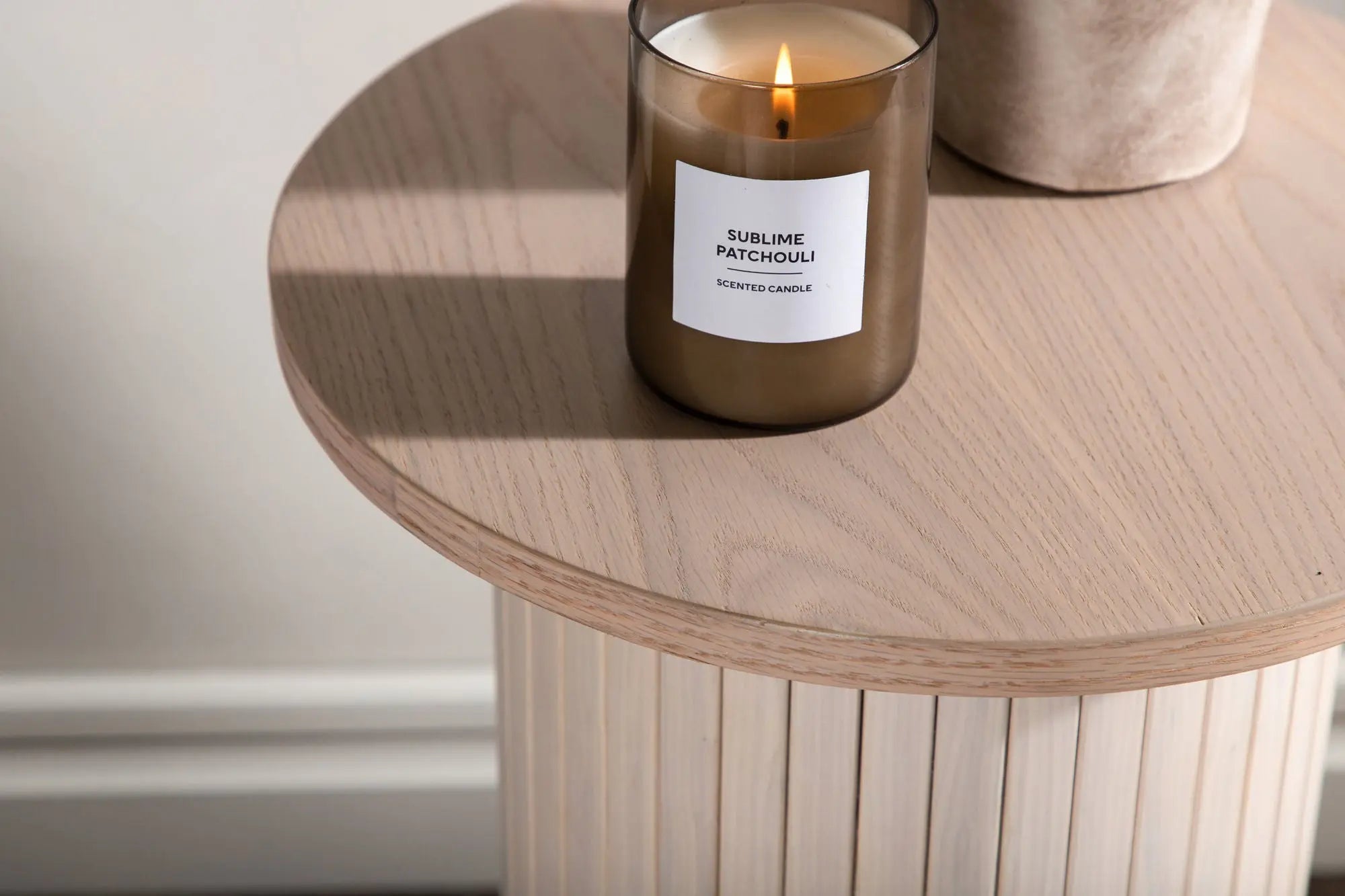 Table d'appoint Bianca - ø40 - MDF