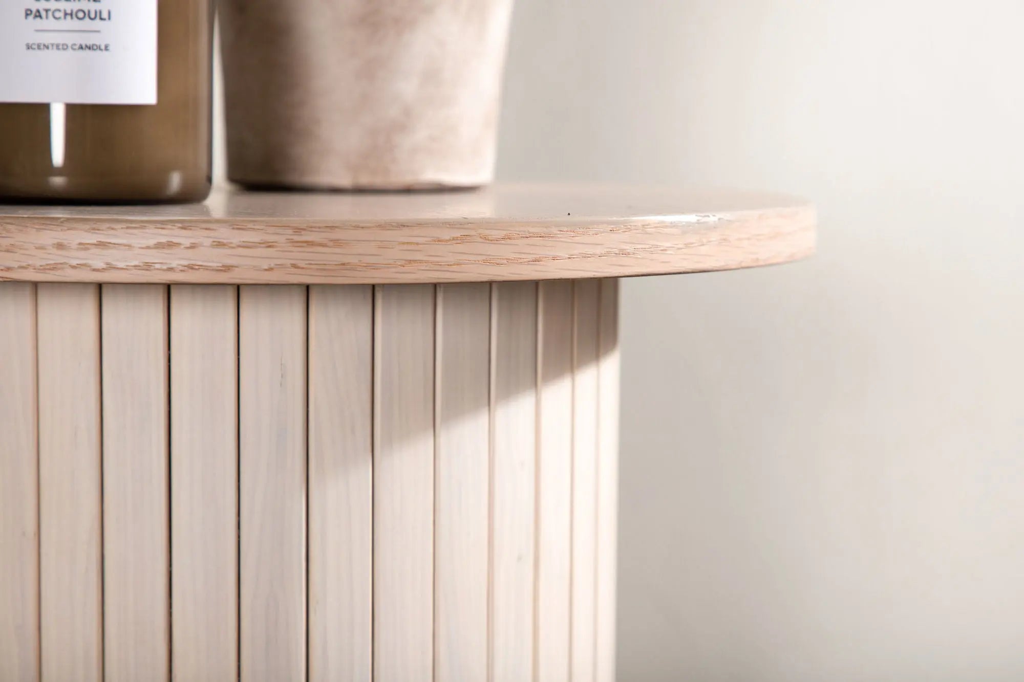 Table d'appoint Bianca - ø40 - MDF