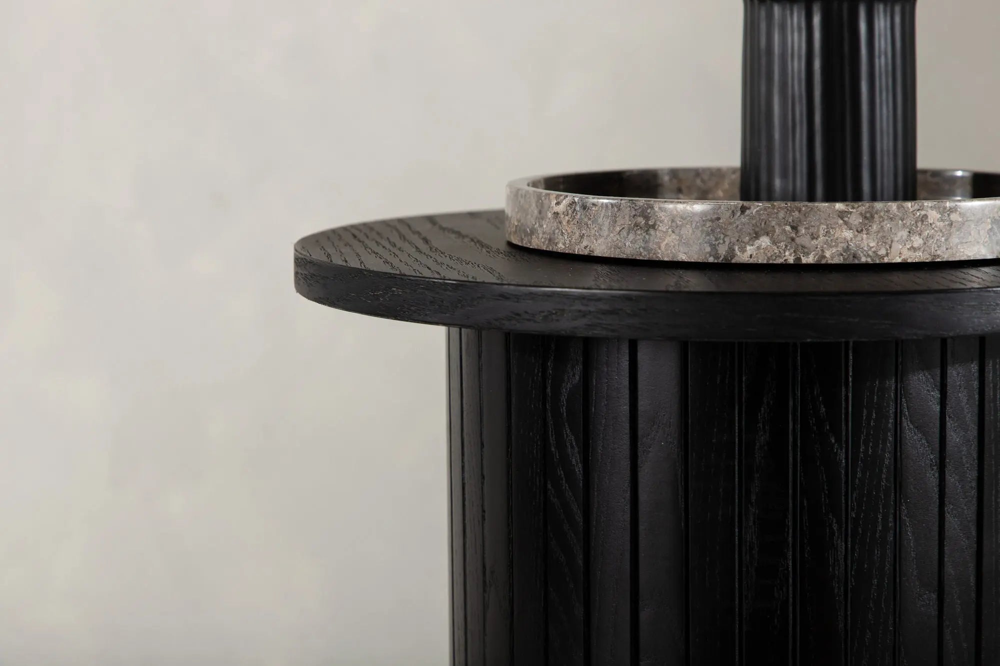 Table d'appoint Bianca - ø40 - MDF