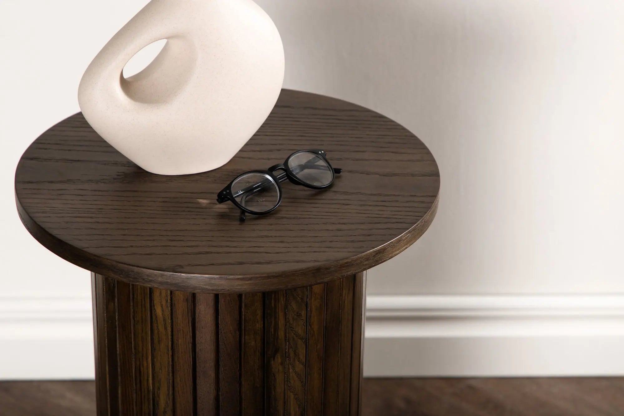 Table d'appoint Bianca - ø40 - MDF