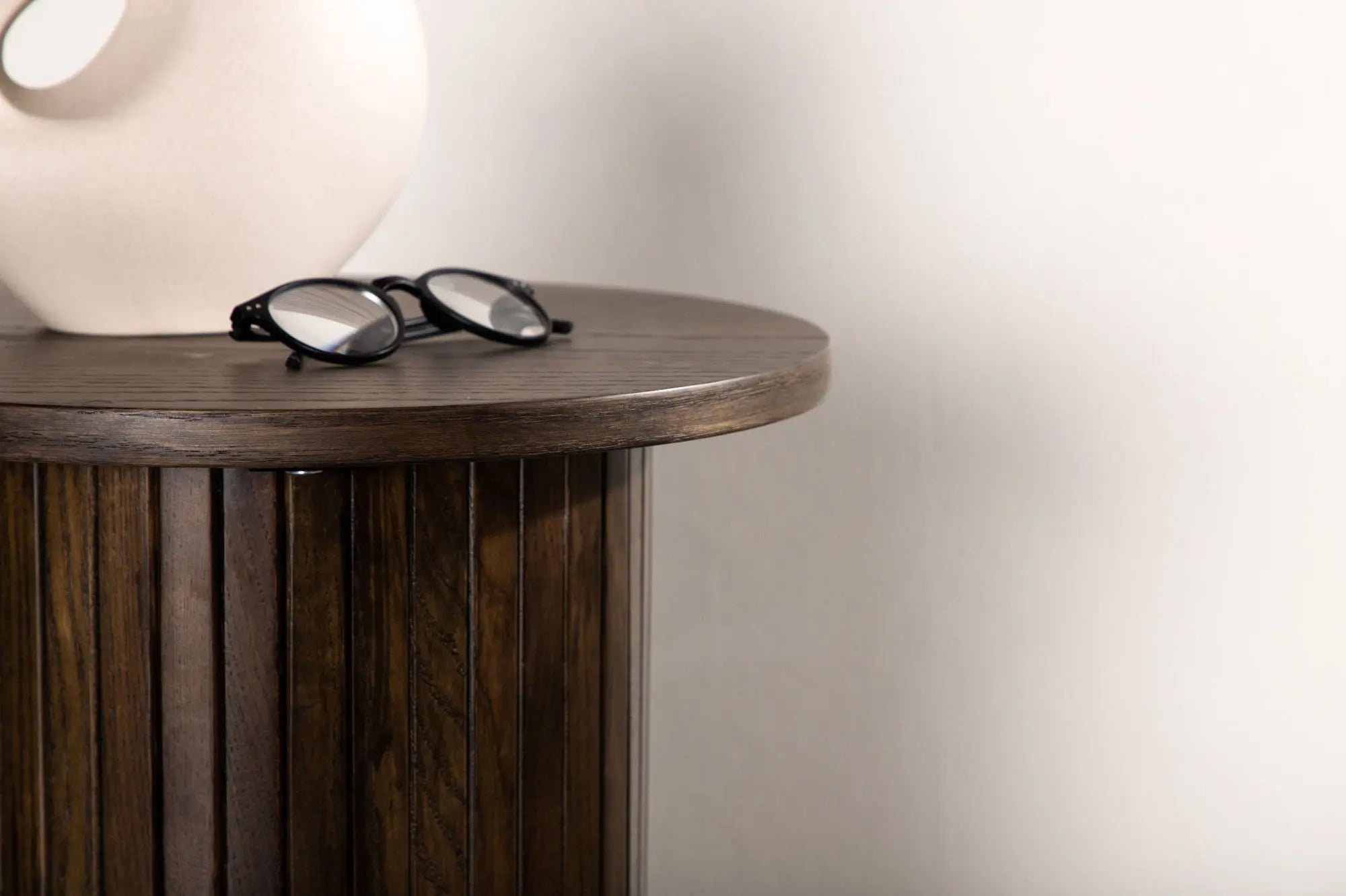 Table d'appoint Bianca - ø40 - MDF