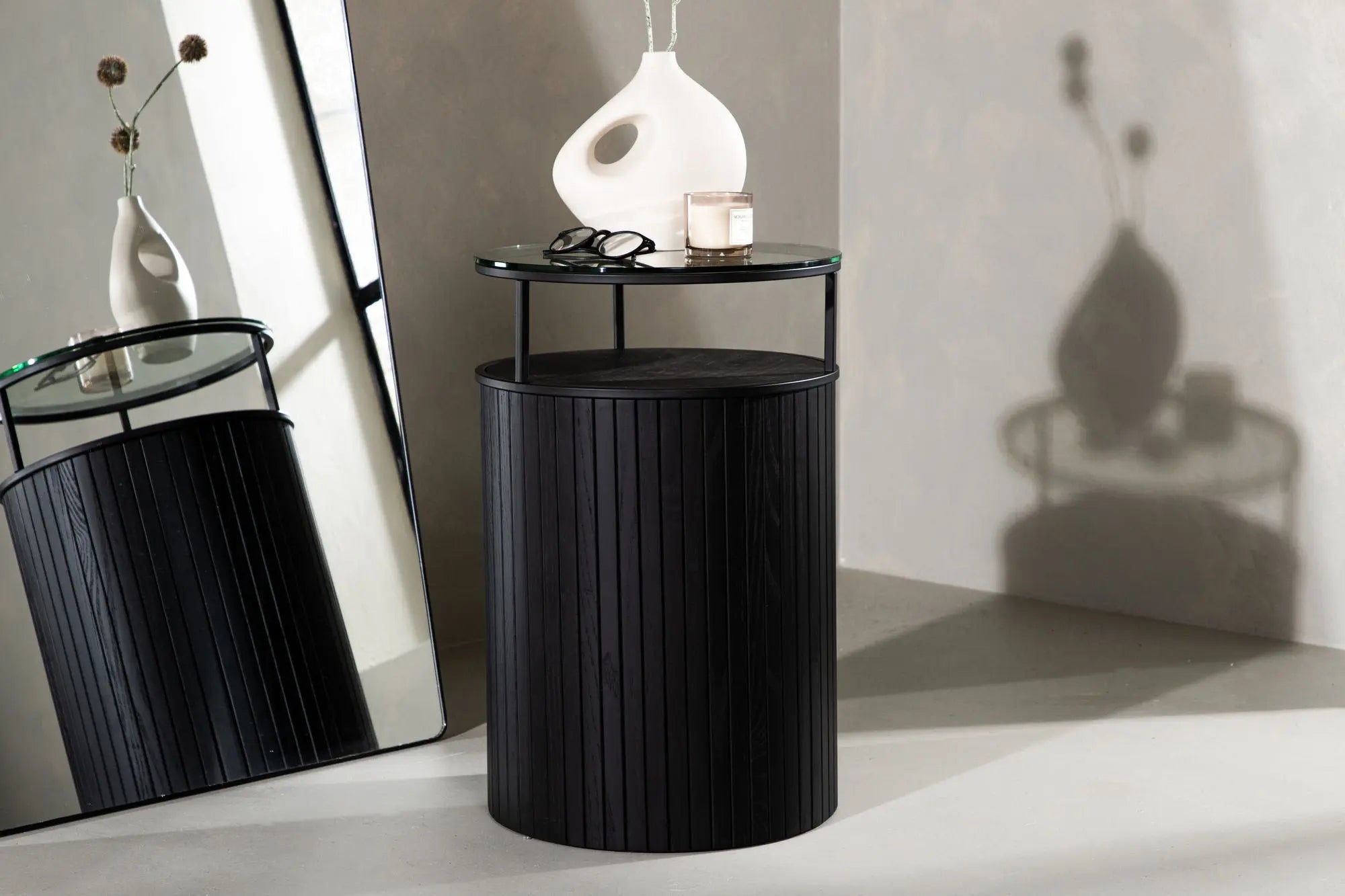 Table d'appoint Bovall - ø37 - Acier