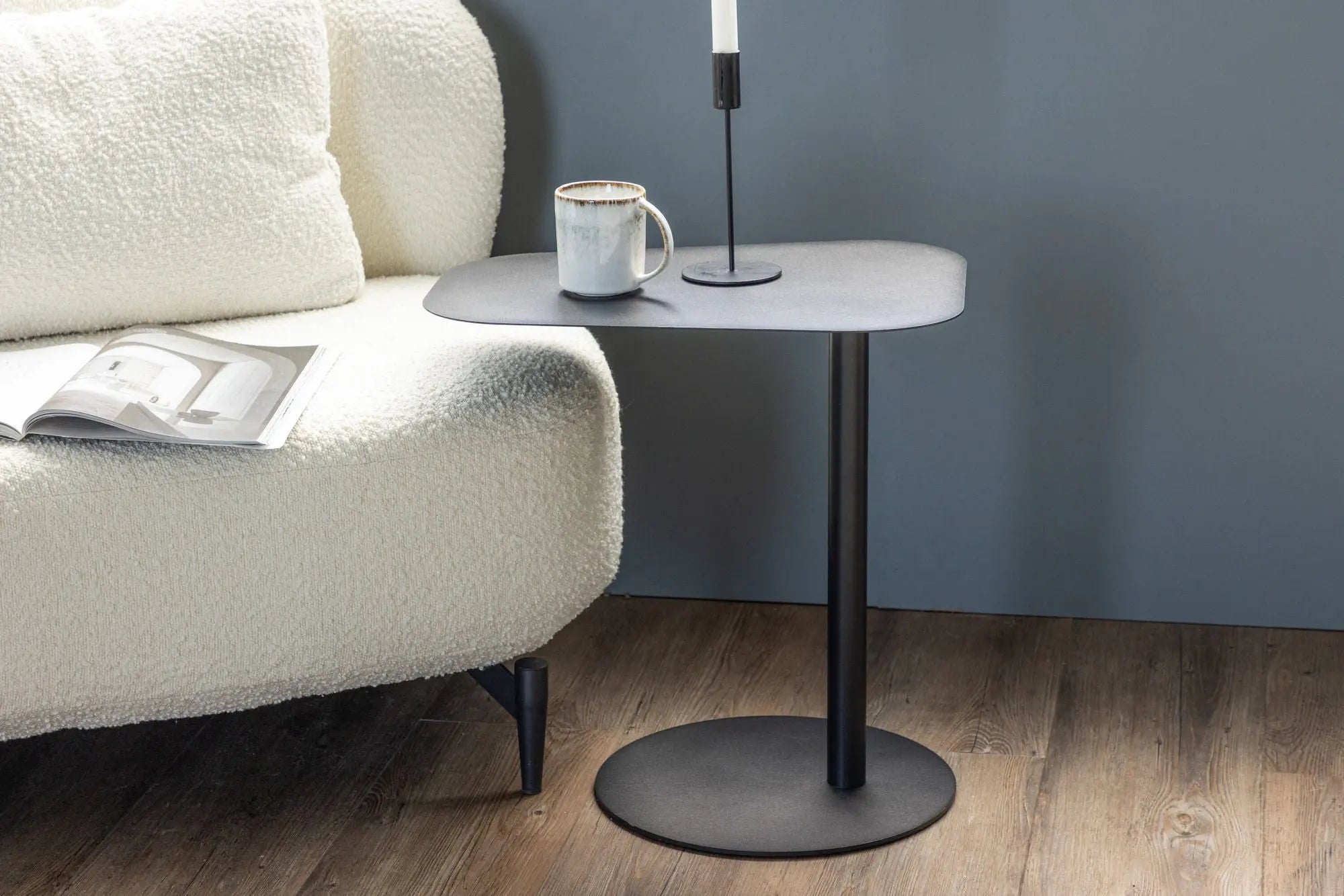 Table d'appoint San Jose - 38 x 50 - Acier