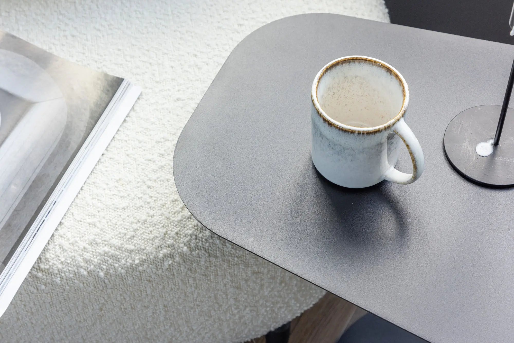 Table d'appoint San Jose - 38 x 50 - Acier