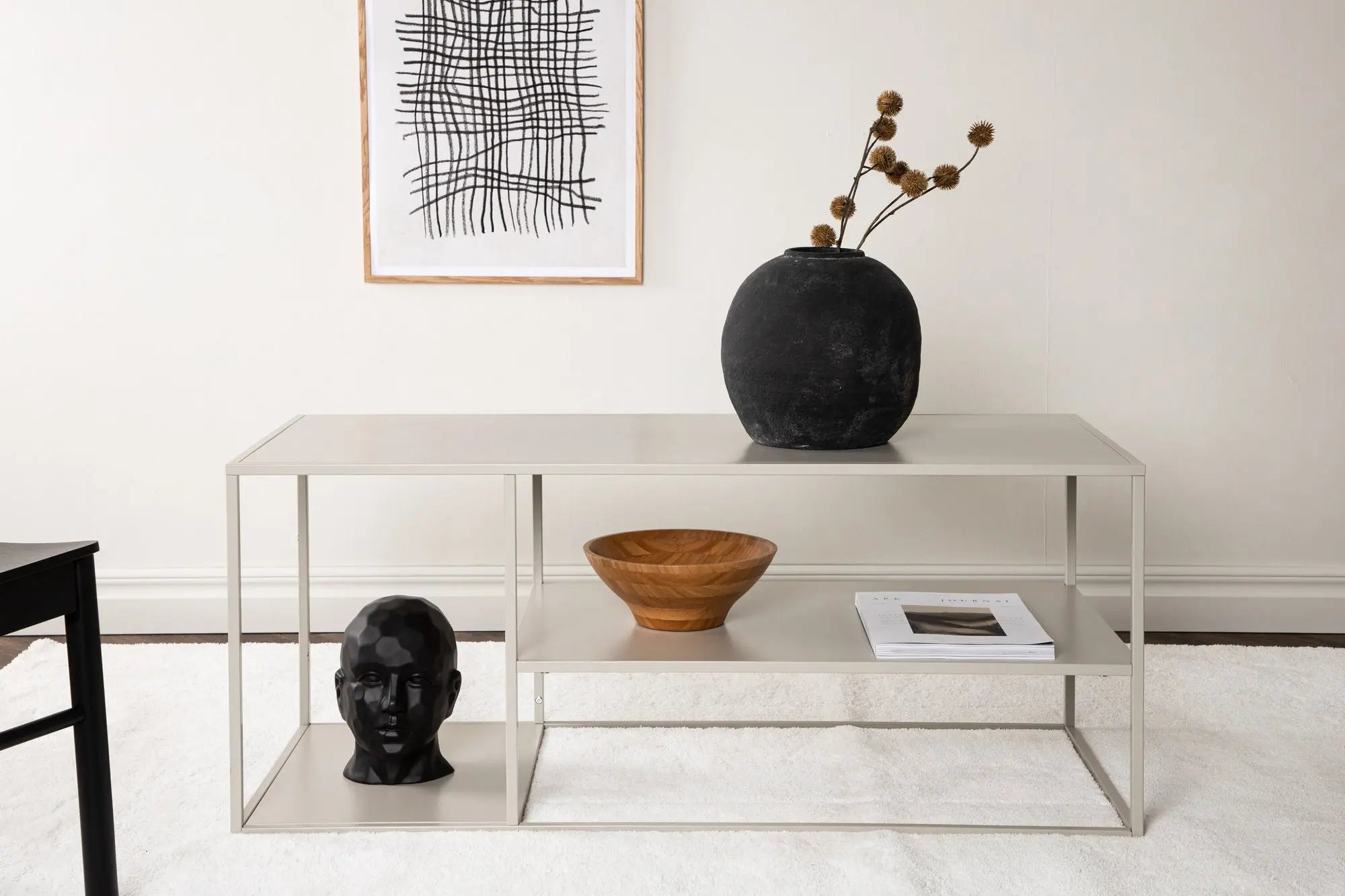 Table d'appoint Staal - 50 x 120 x 50 - Acier