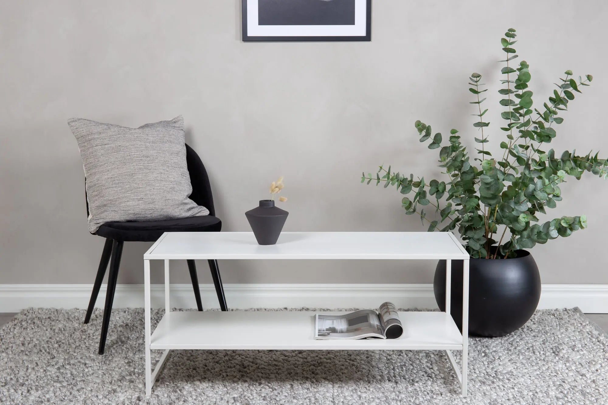 Table d'appoint Staal - 43 x 102 - Acier