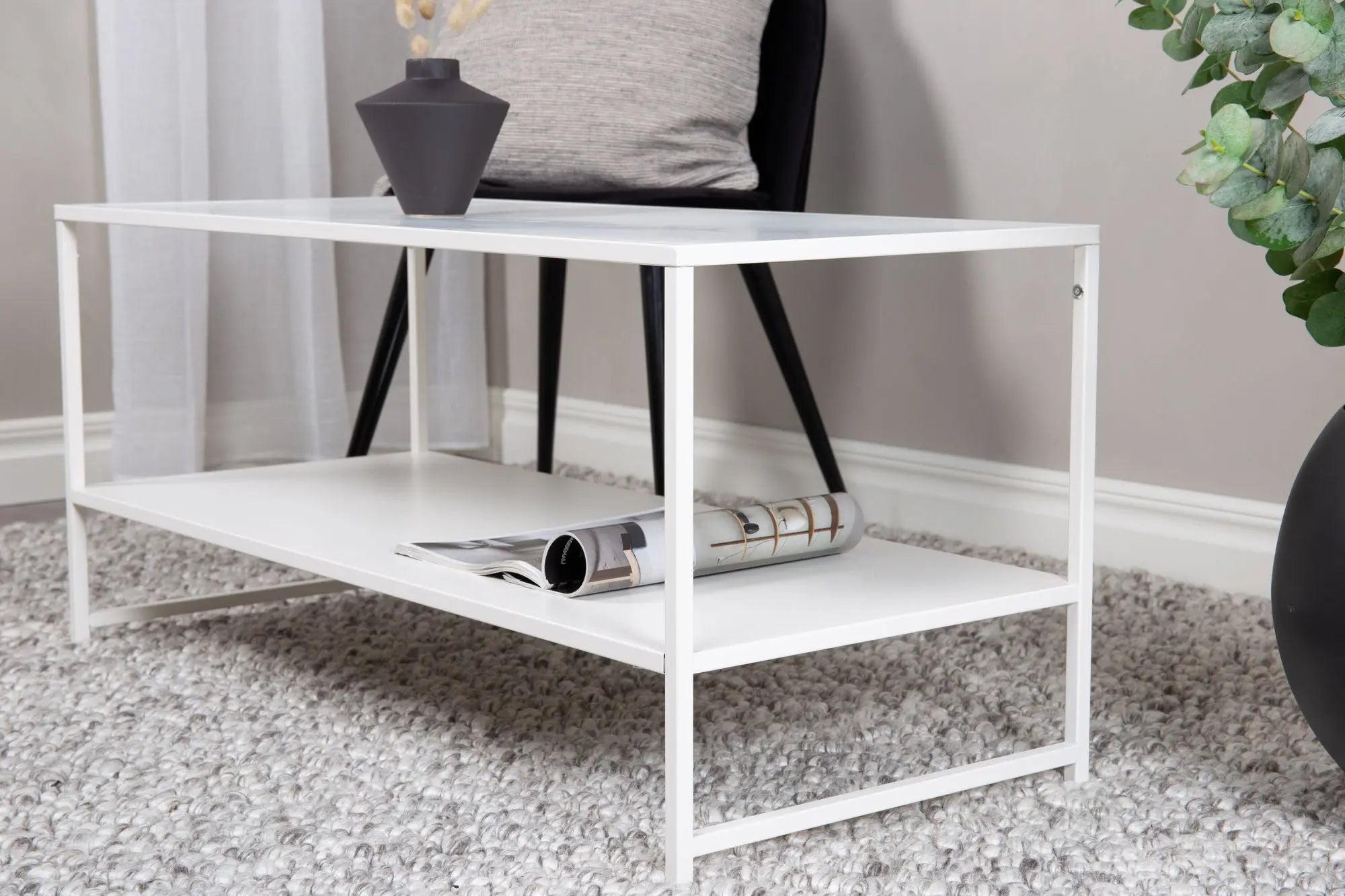 Table d'appoint Staal - 43 x 102 - Acier