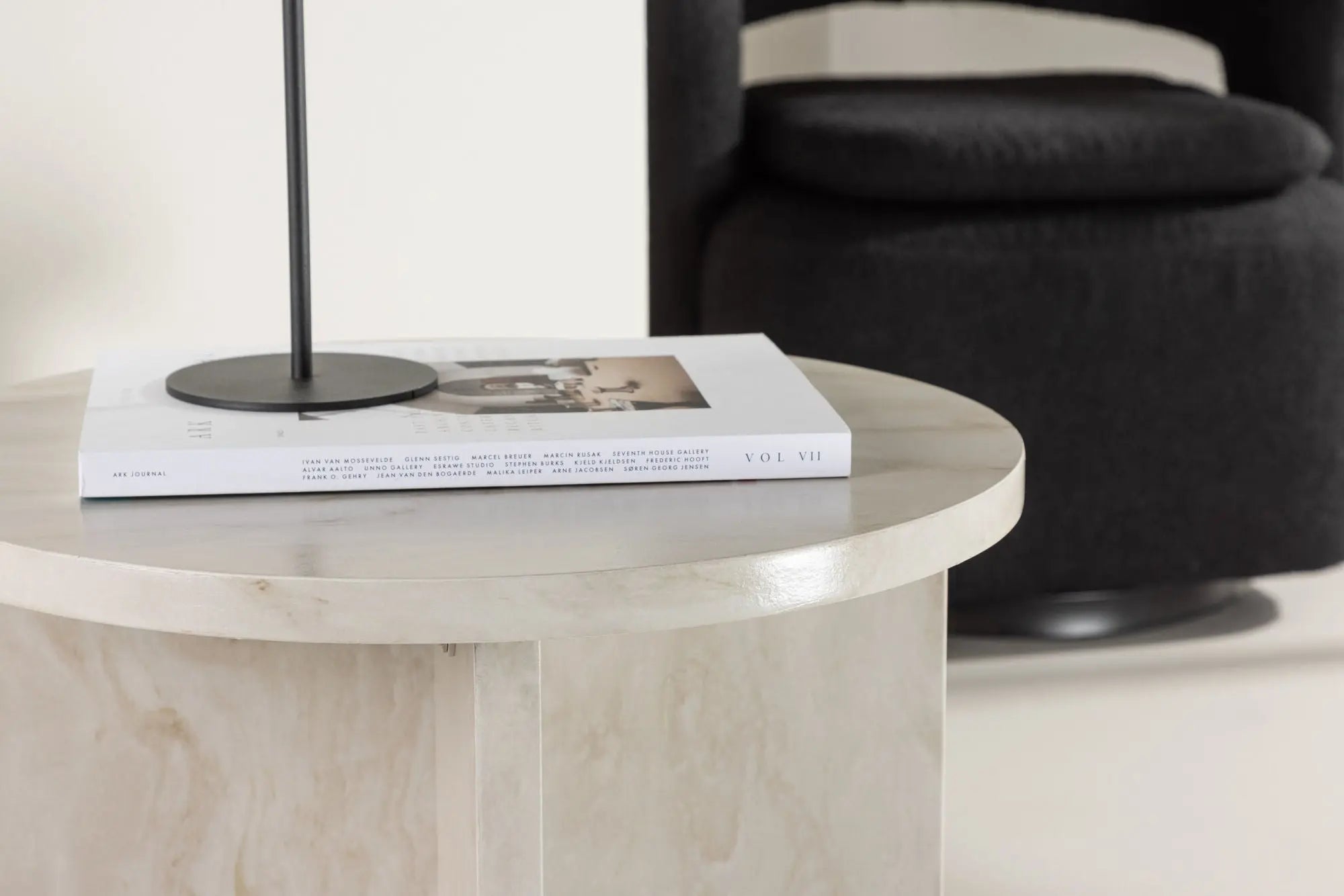 Table d'appoint Ålesund - ø50 - MDF