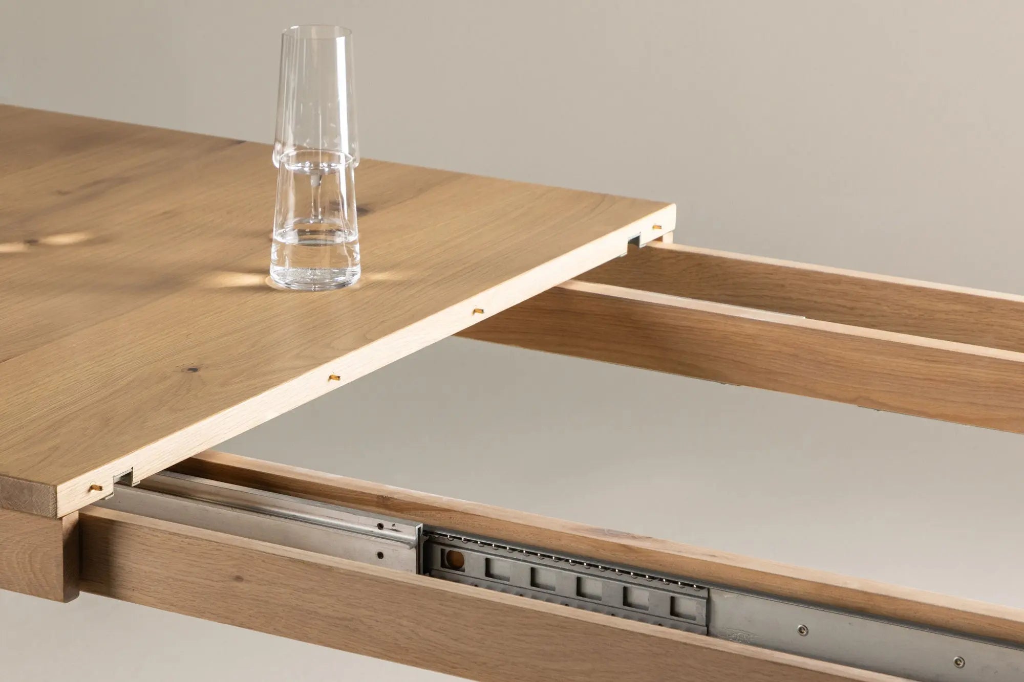 Table d'extension Slider - 75 x 170 x 95 - Chêne