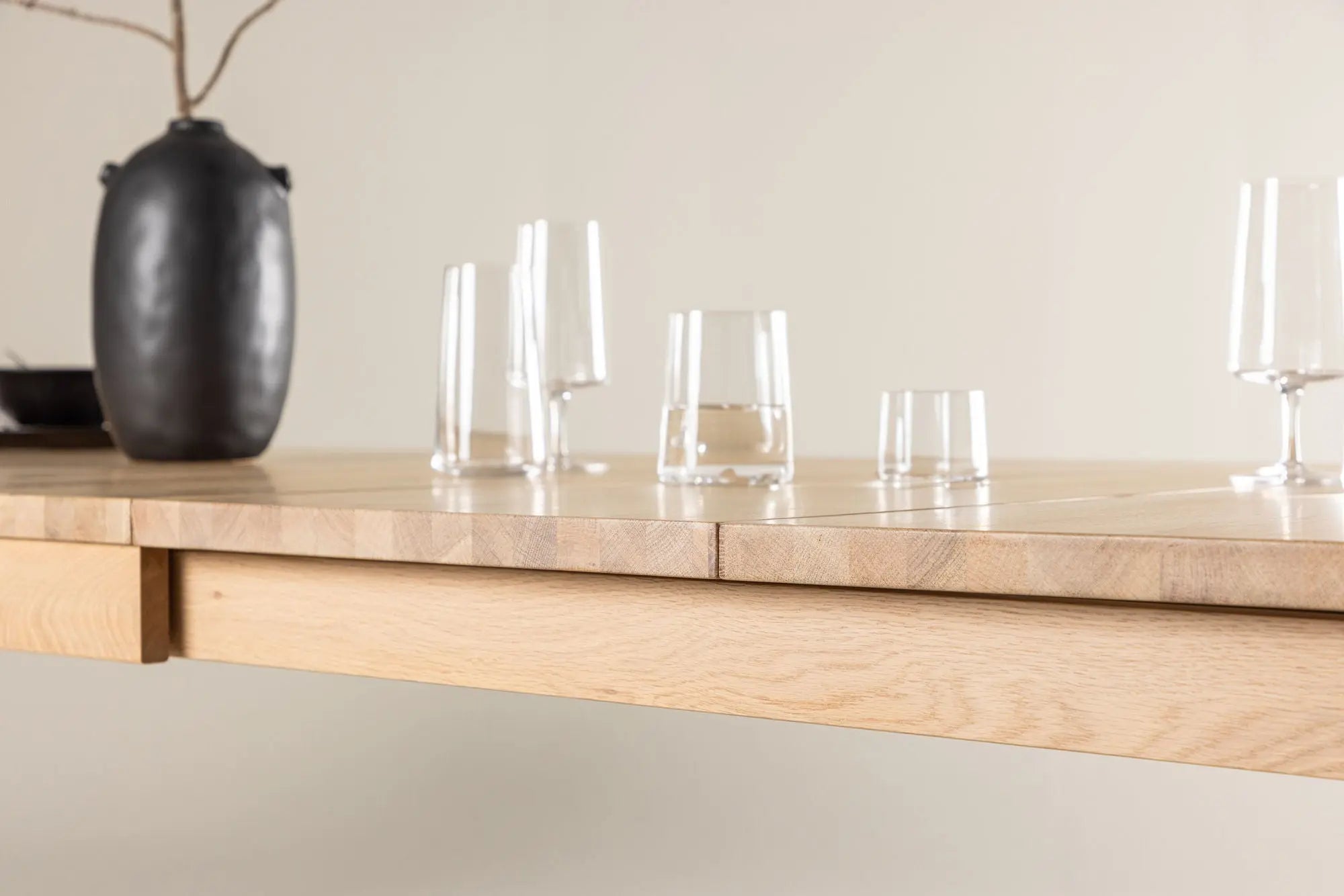 Table d'extension Slider - 75 x 170 x 95 - Chêne