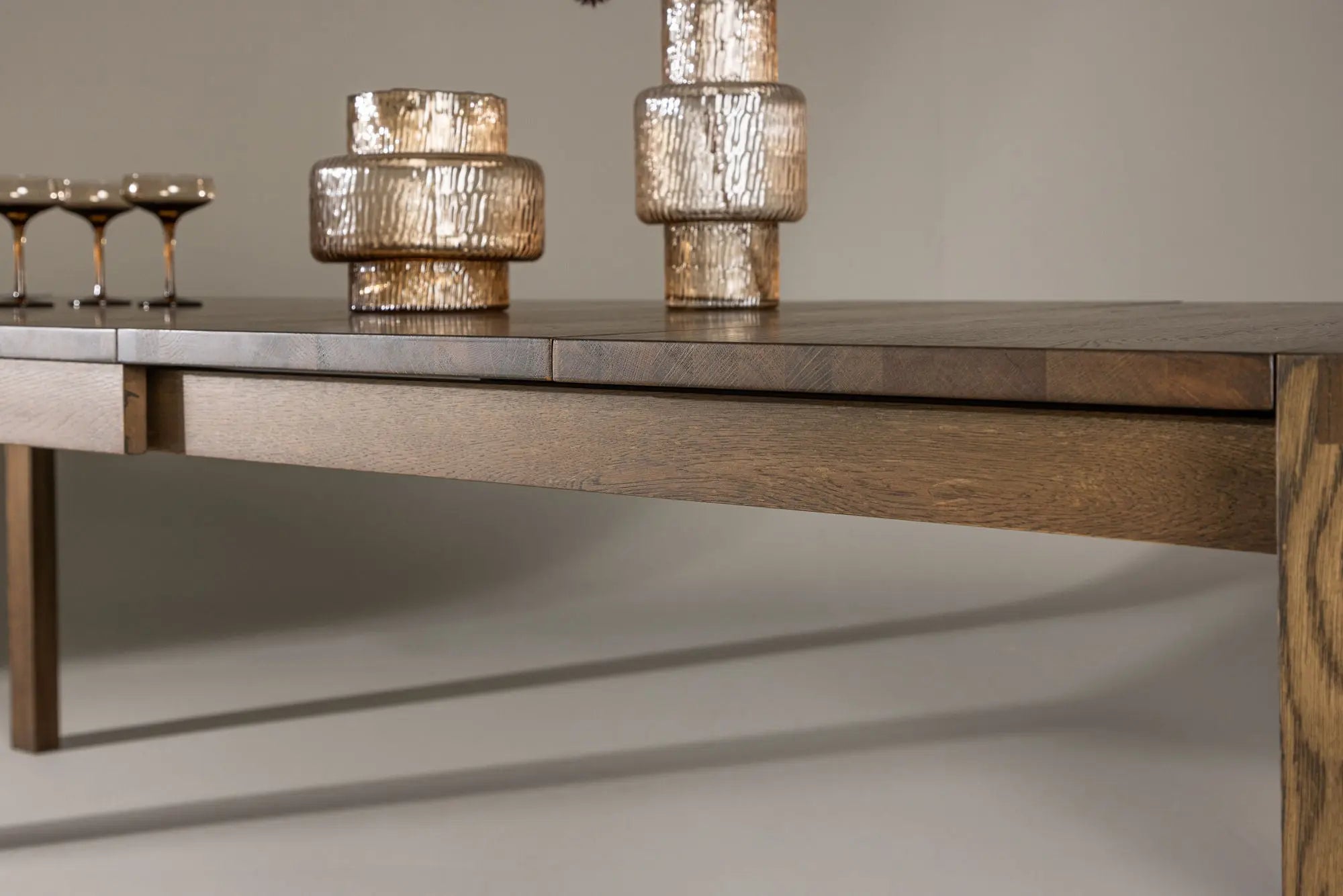 Table d'extension Slider - 75 x 170 x 95 - Chêne