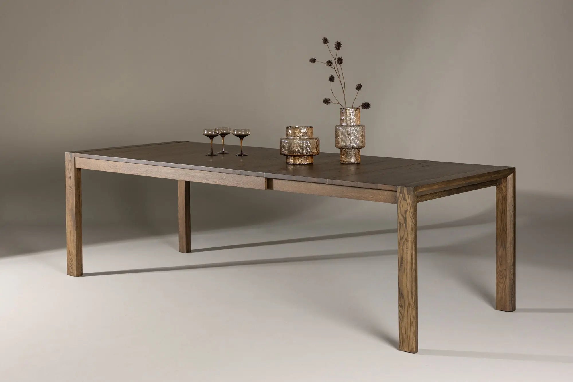 Table d'extension Slider - 75 x 170 x 95 - Chêne