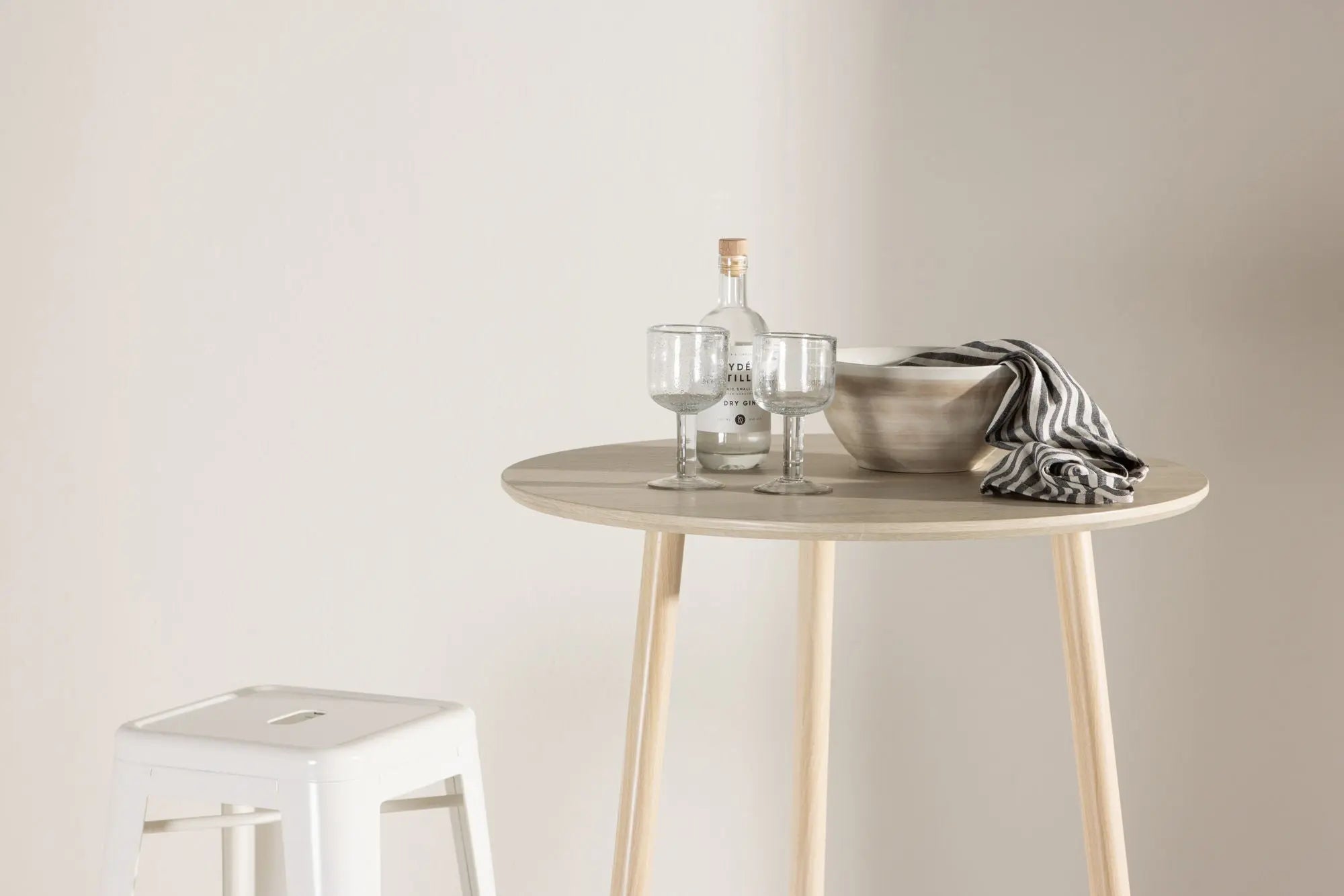 Table de bar Plaza - ø70 - MDF