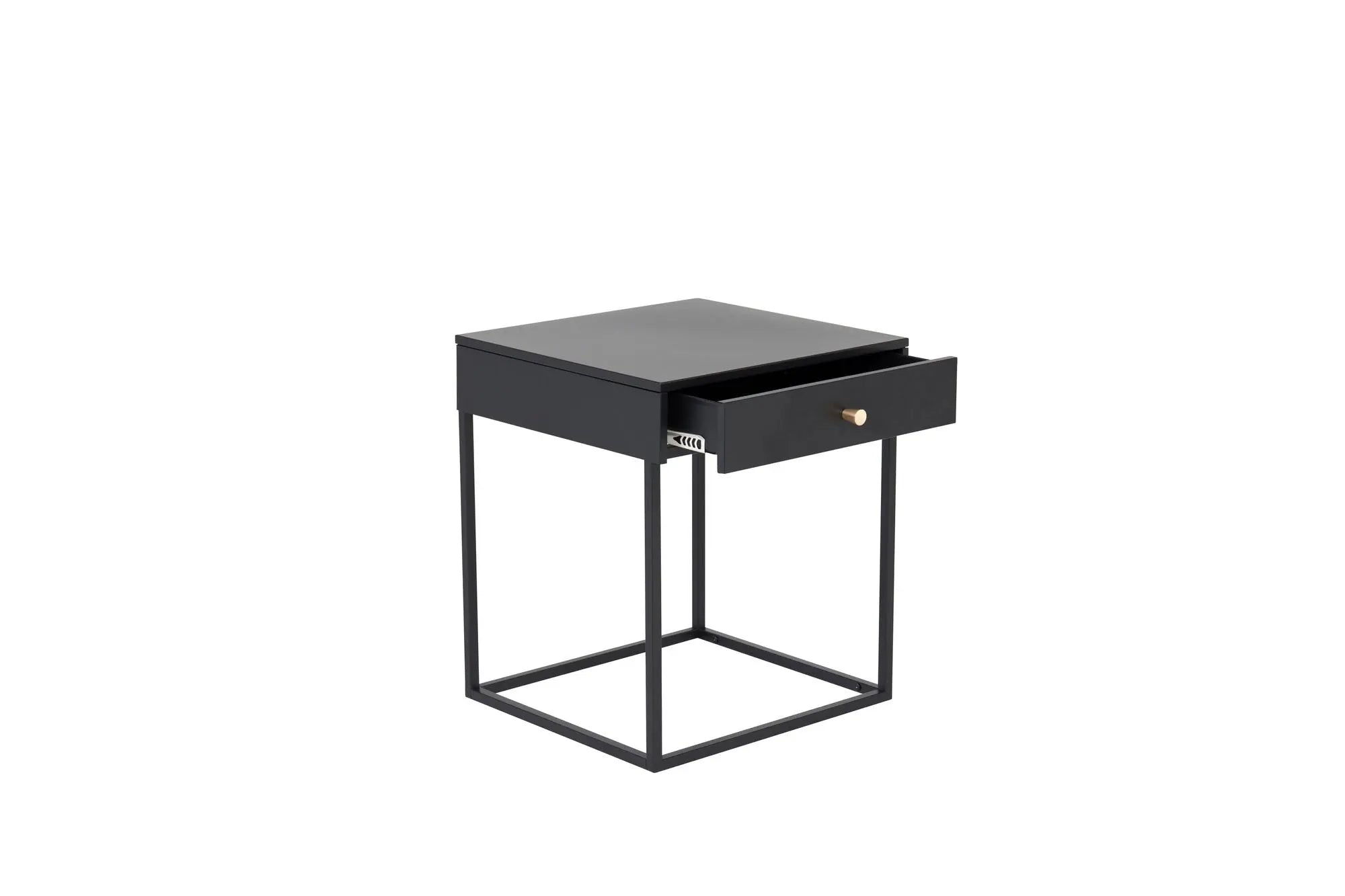 Table de chevet Bakal - 41 x 43 - Acier