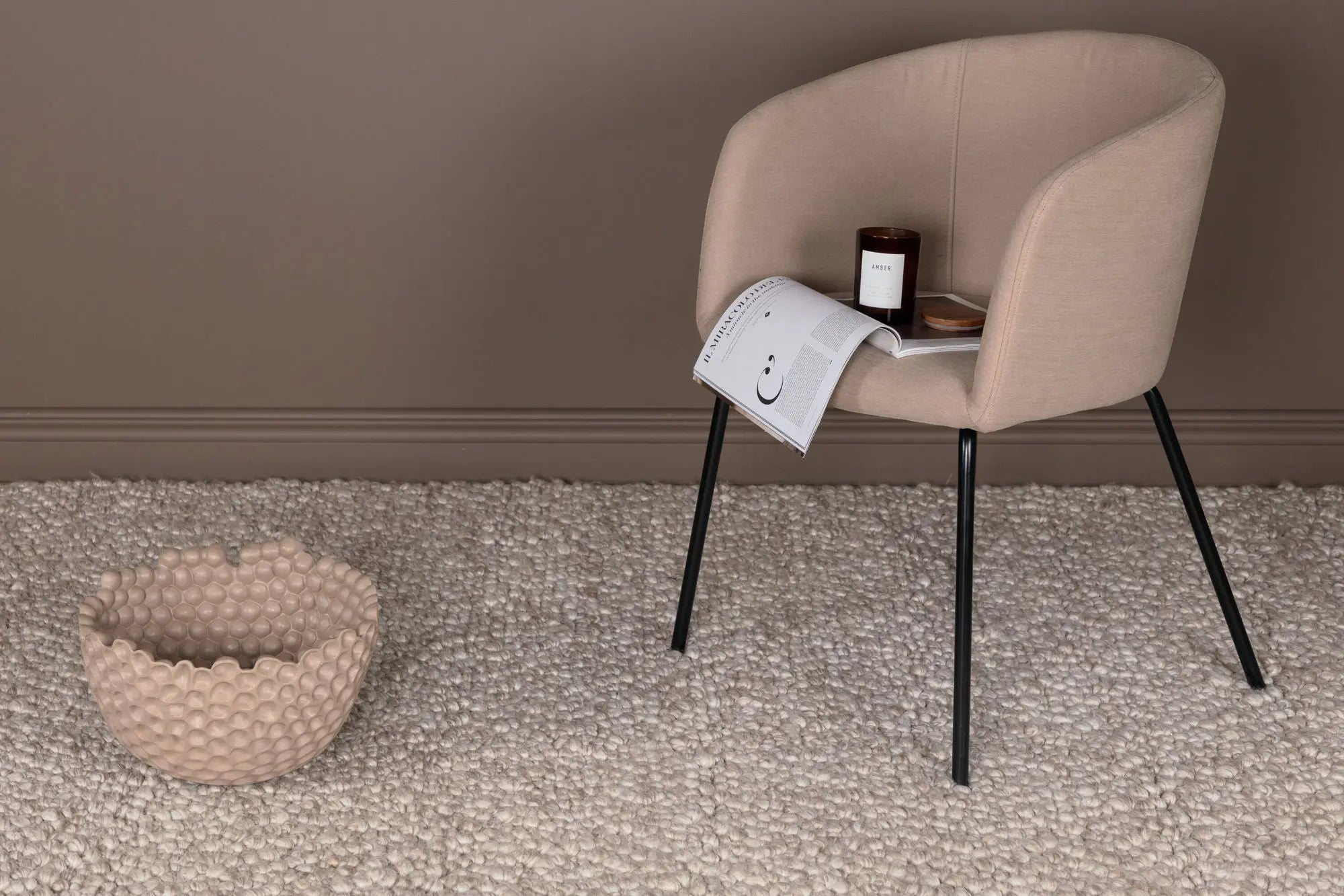 Tapis en laine Jajru - 200*300cm - 200 x 300 - Laine