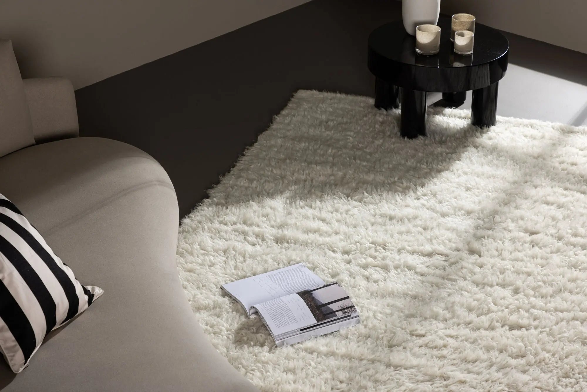Tapis en laine Leiko - 160*230cm - 230 x 160 - Laine