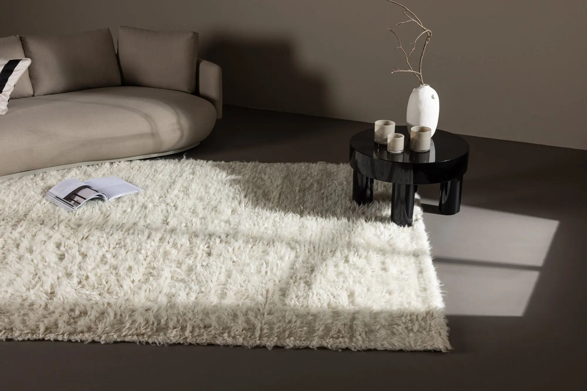 Tapis en laine Leiko - 160*230cm - 230 x 160 - Laine
