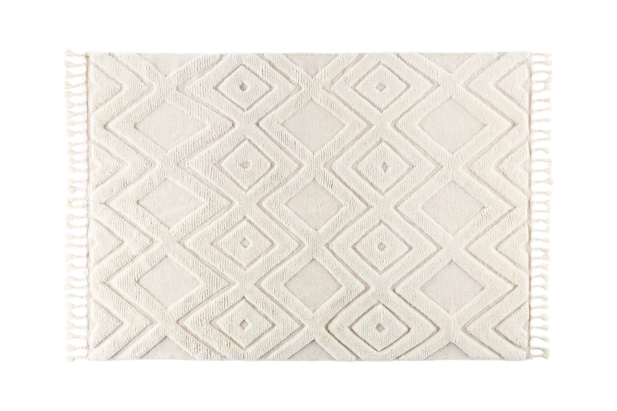 Tapis en laine rectangulaire Dahlia - 200*300cm - 200 x 300 - Laine