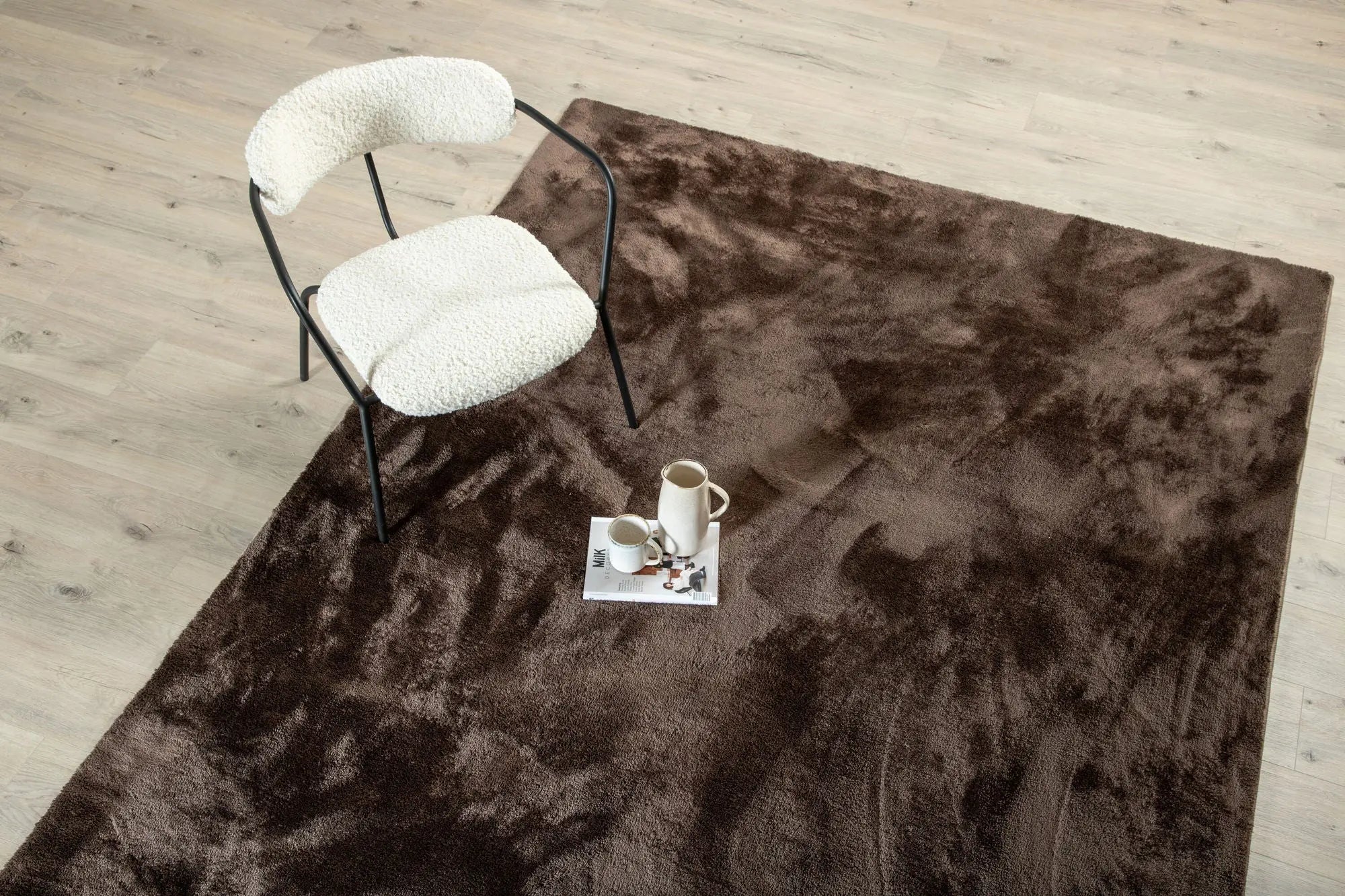 Tapis en polyester Blanca - 160*230cm - 160 x 230 - Polyester