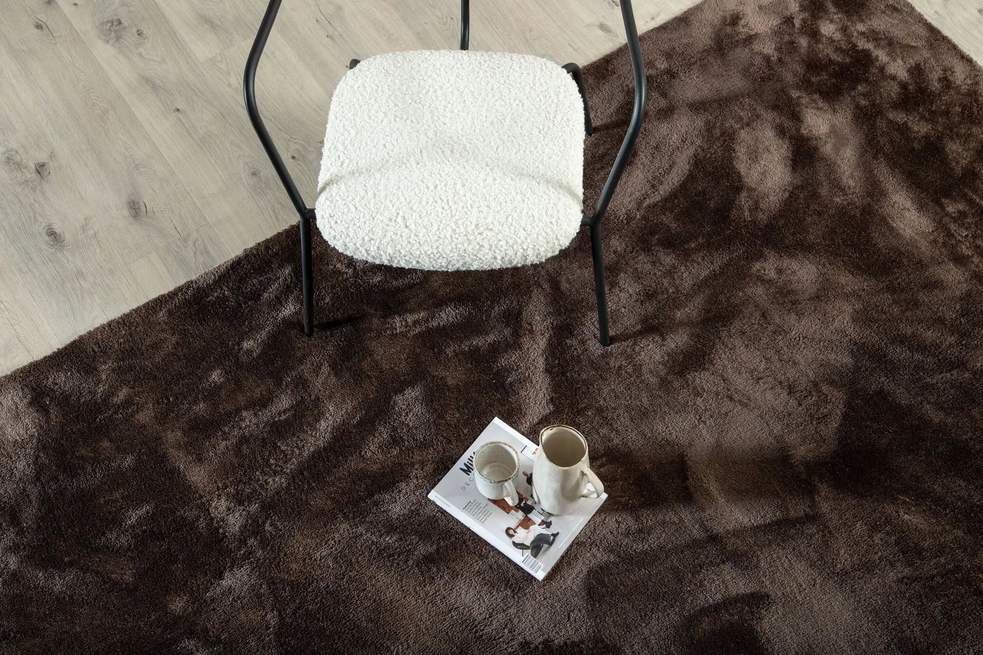 Tapis en polyester Blanca - 160*230cm - 160 x 230 - Polyester