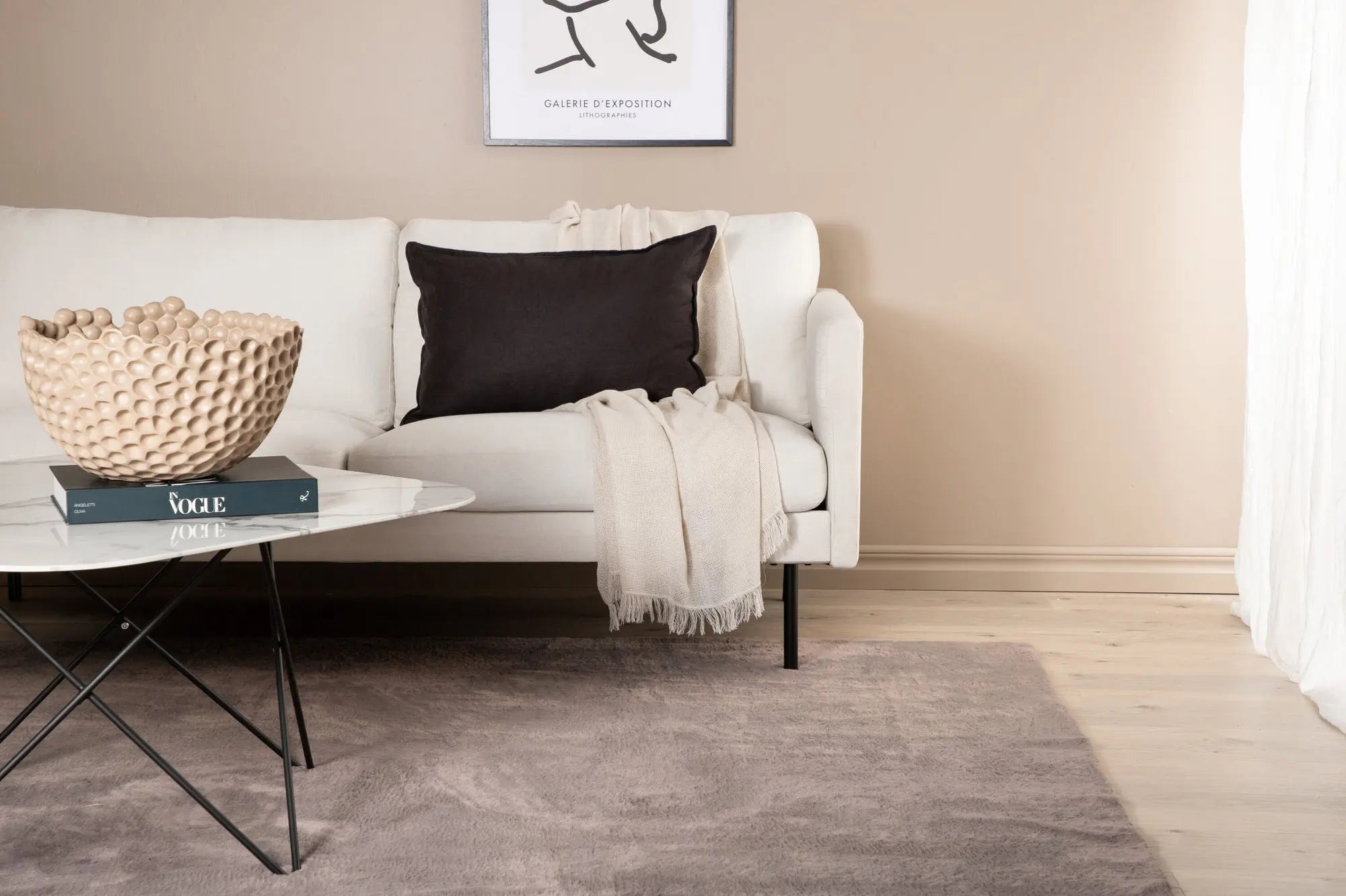 Tapis en polyester Nina - 200*300cm - 300x200 - Polyester