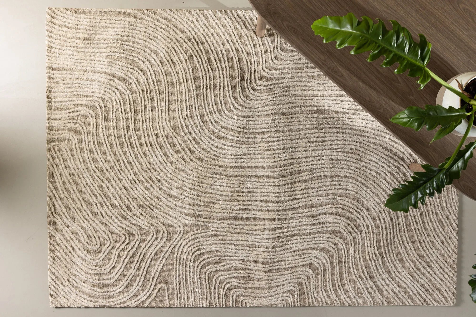 Tapis en polyester rectangulaire Melle - 395*295cm - 295 x 395 - Polyester