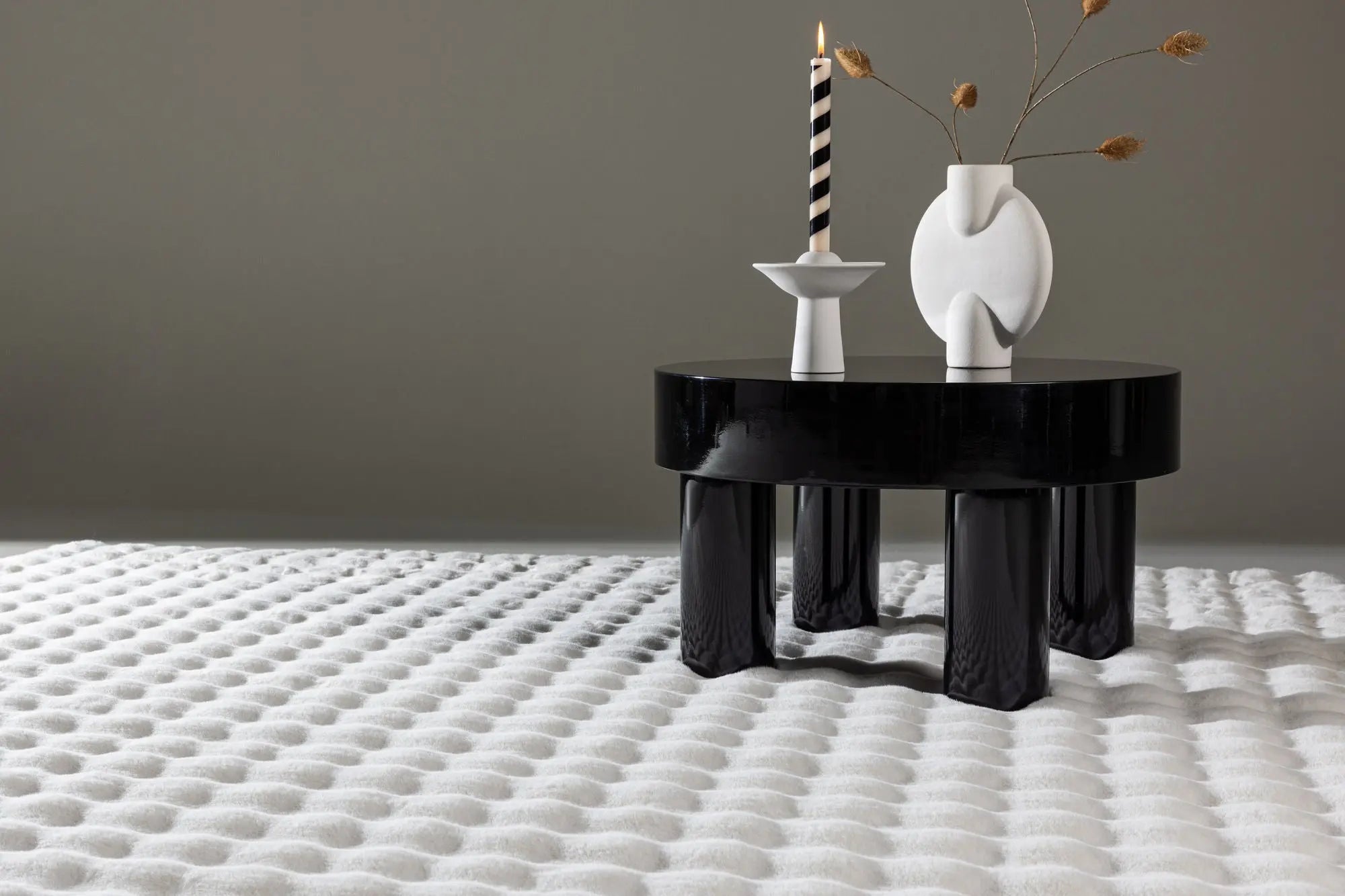 Tapis en polyester rectangulaire Novis - 160*230cm - 160 x 230 - Polyester