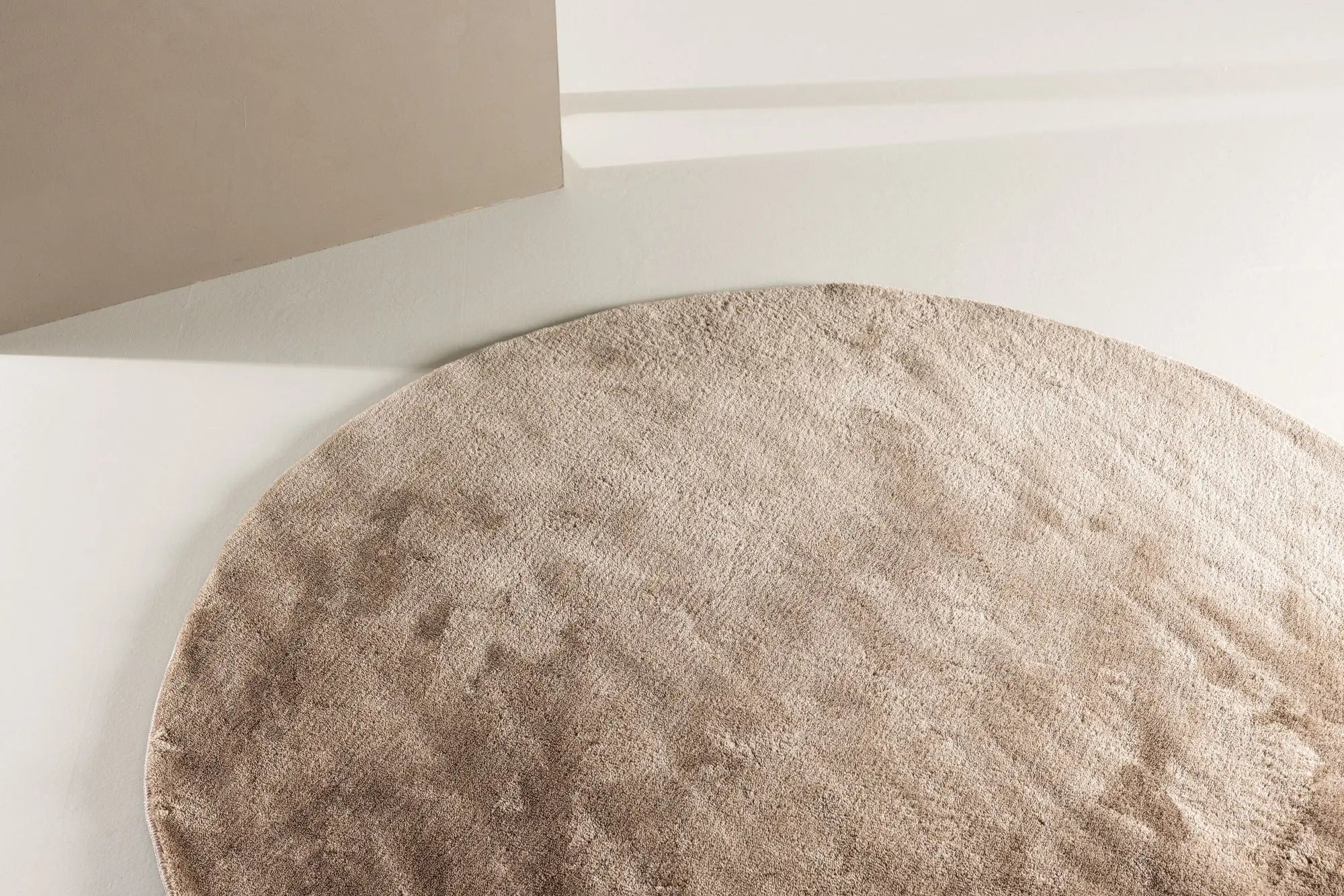Tapis en polyester rond Bianca - 200*200cm - ø200 - Polyester