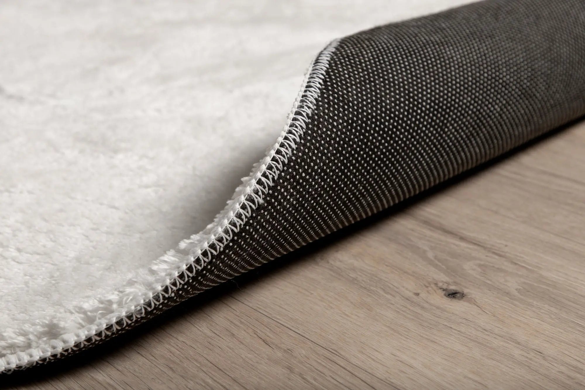Tapis en polyester rond Blanca - 200*200cm - ø200 - Polyester