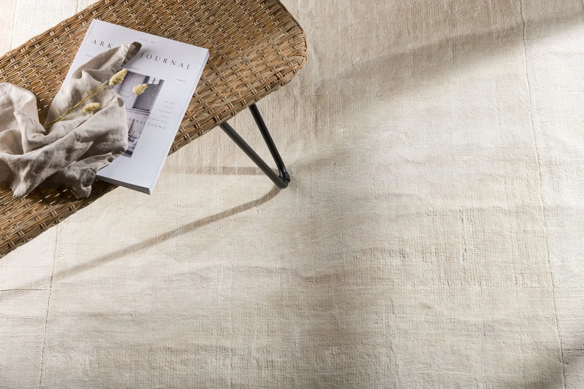 Tapis en viscose rectangulaire Boston - 300*200cm - 202 x 300 - Viscose