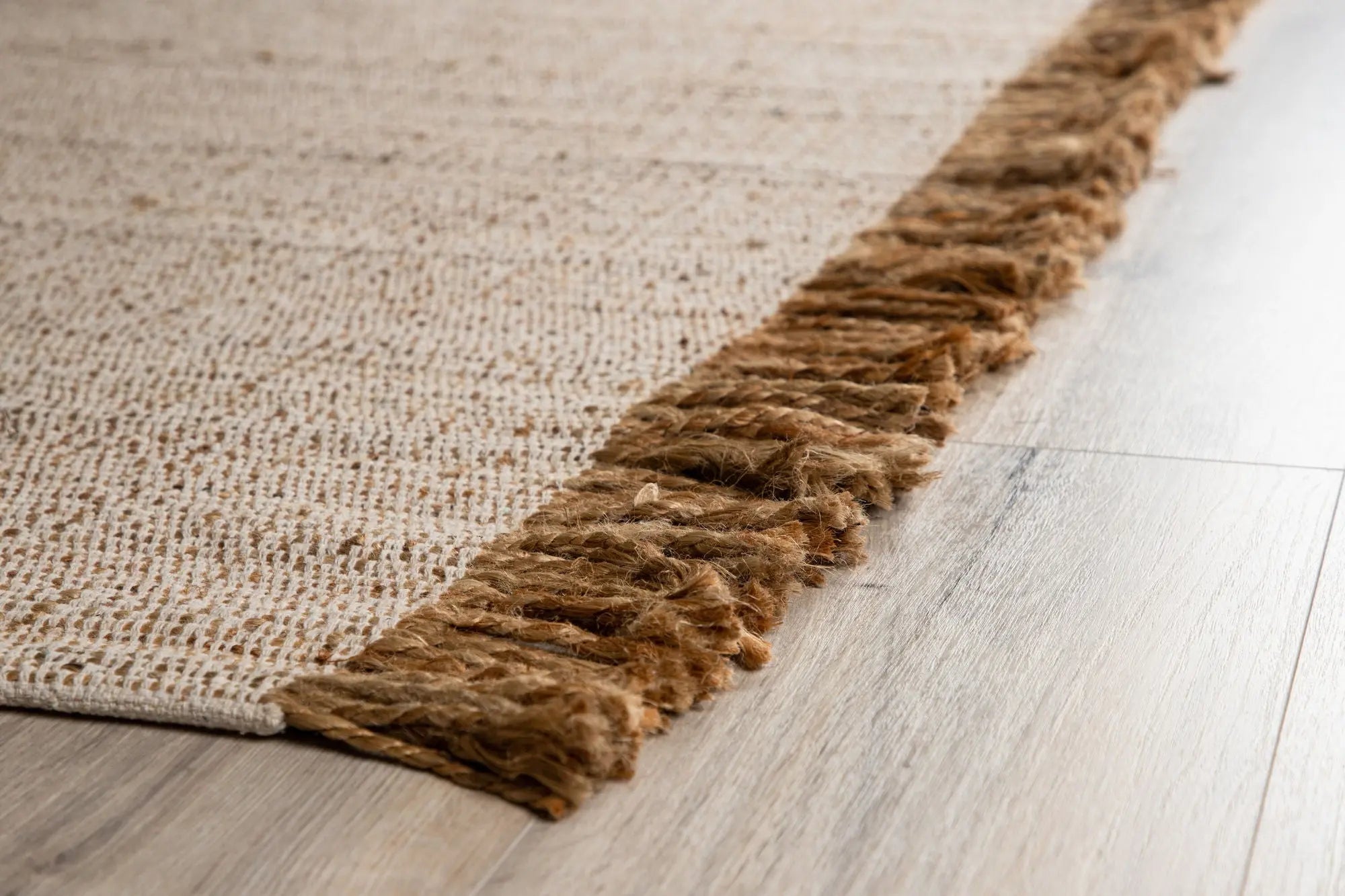 Tapis rectangulaire Emilio - 230*160cm - 180 x 230 - Jute