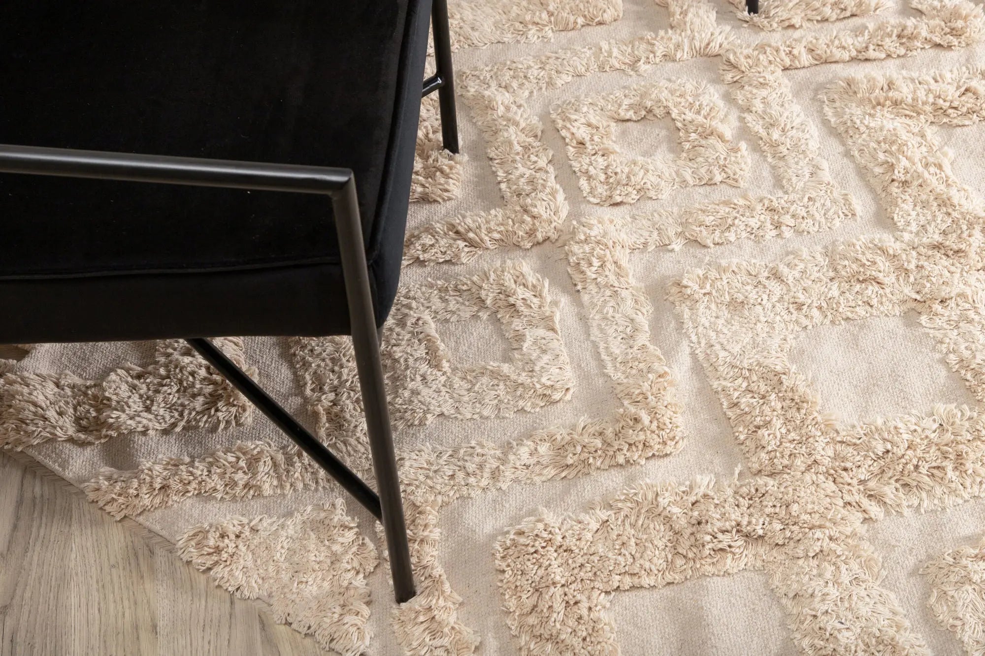 Tapis rectangulaire Hilma - 200*300cm - 300 x 200 - Coton