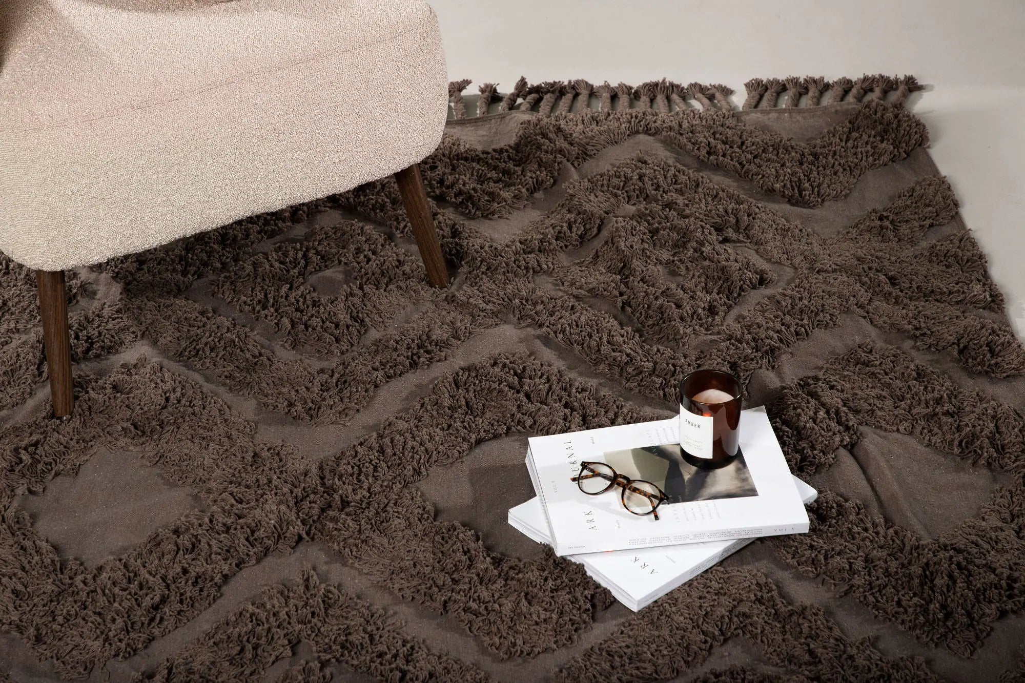 Tapis rectangulaire Hilma - 300*200cm - 200 x 300 - Coton