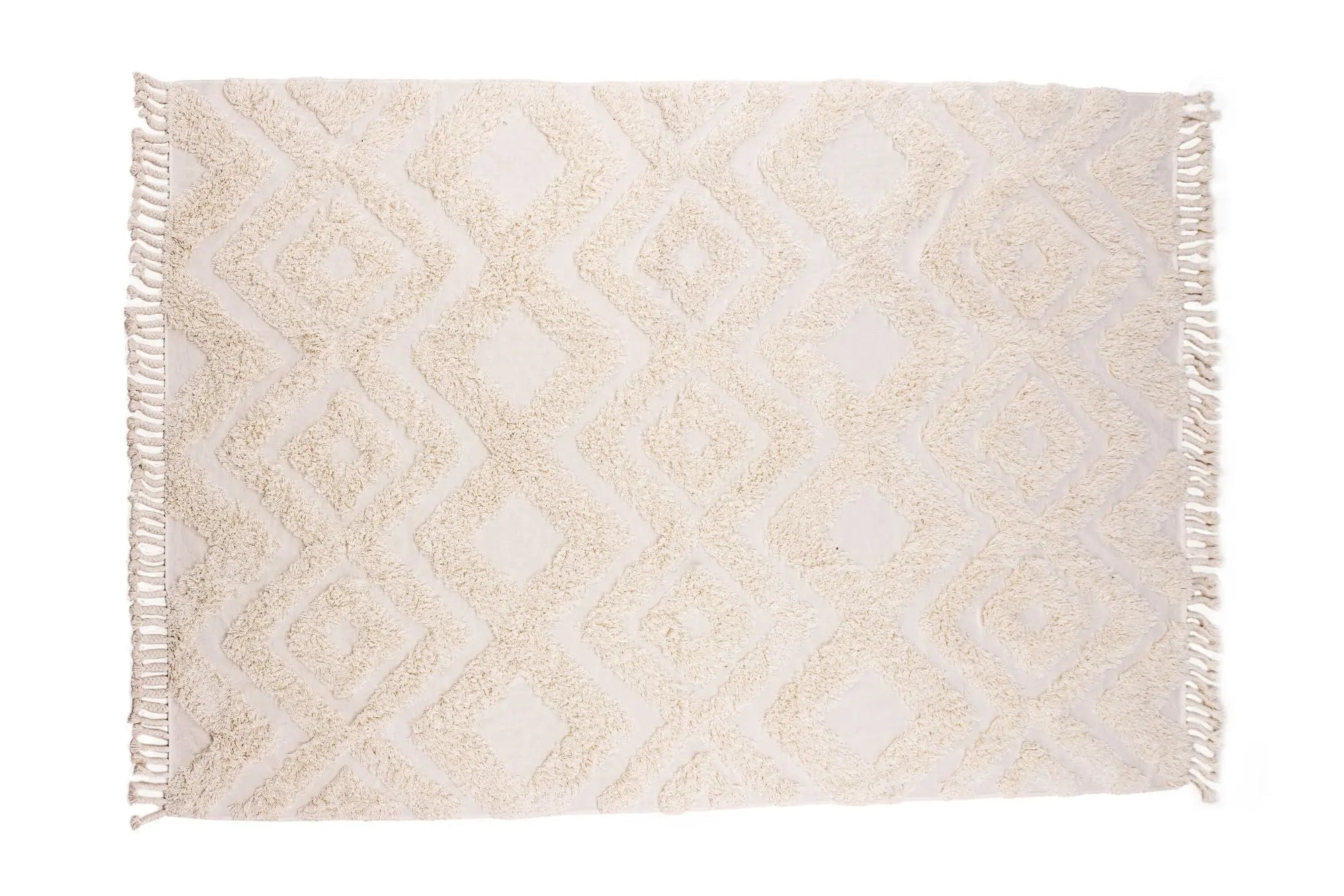 Tapis rectangulaire Hilma - 300*200cm - 200 x 300 - Coton