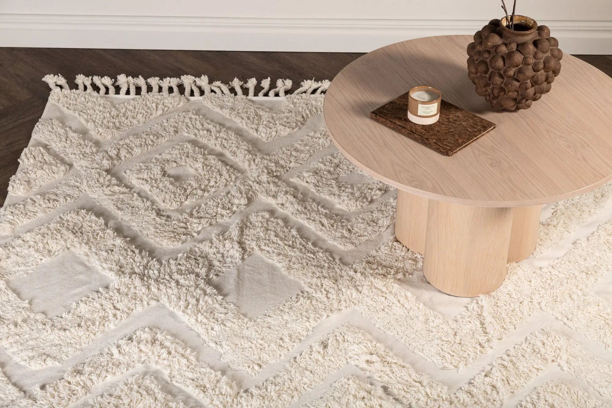 Tapis rectangulaire Hilma - 300*200cm - 200 x 300 - Coton
