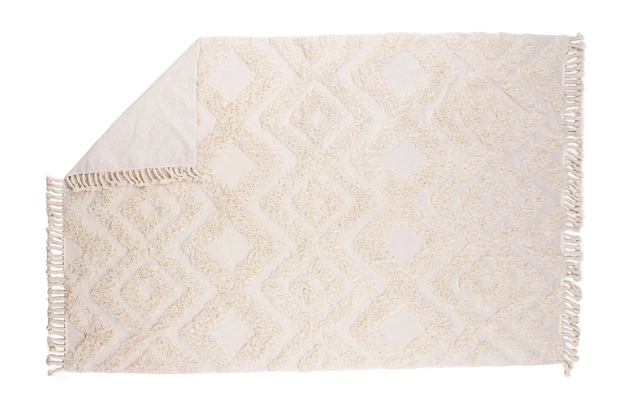 Tapis rectangulaire Hilma - 350*250cm - 250 x 350 - Coton