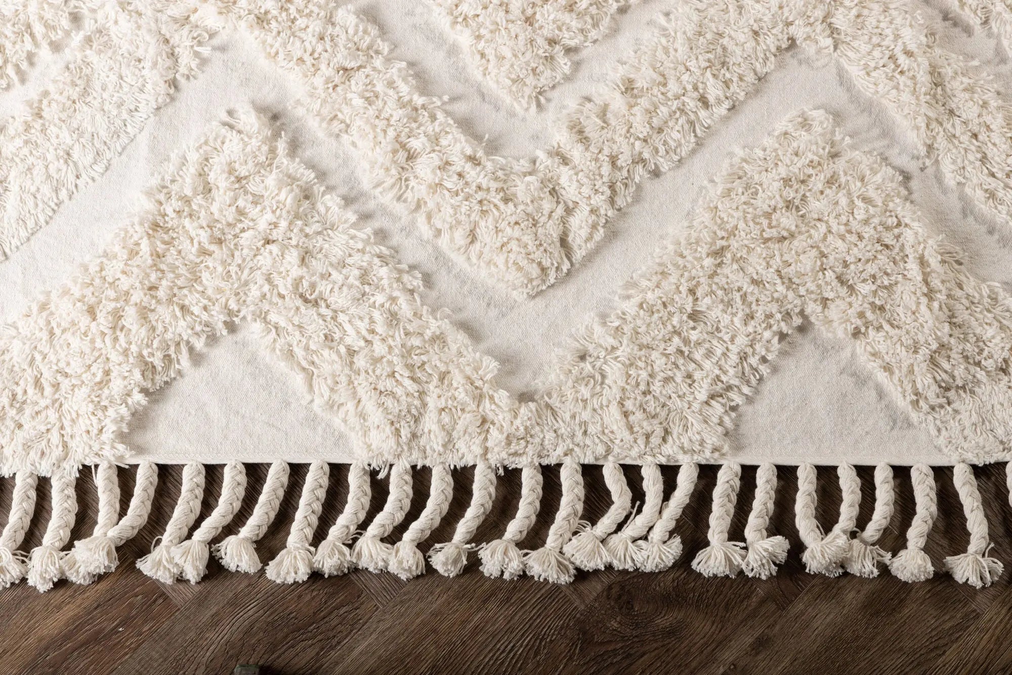 Tapis rectangulaire Hilma - 350*250cm - 250 x 350 - Coton