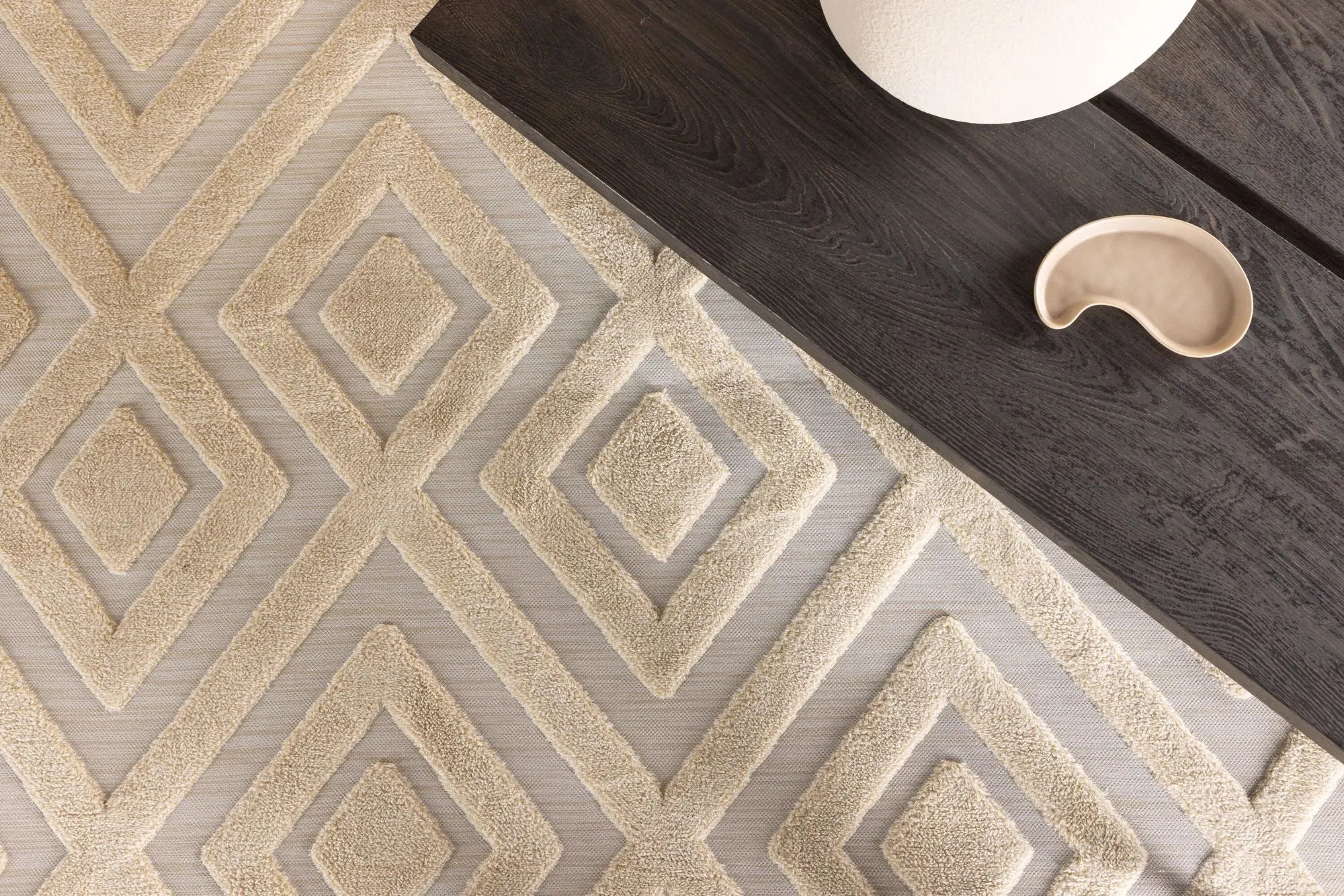 Tapis rectangulaire Pia - 290*200cm - 200 x 290 - Polyester