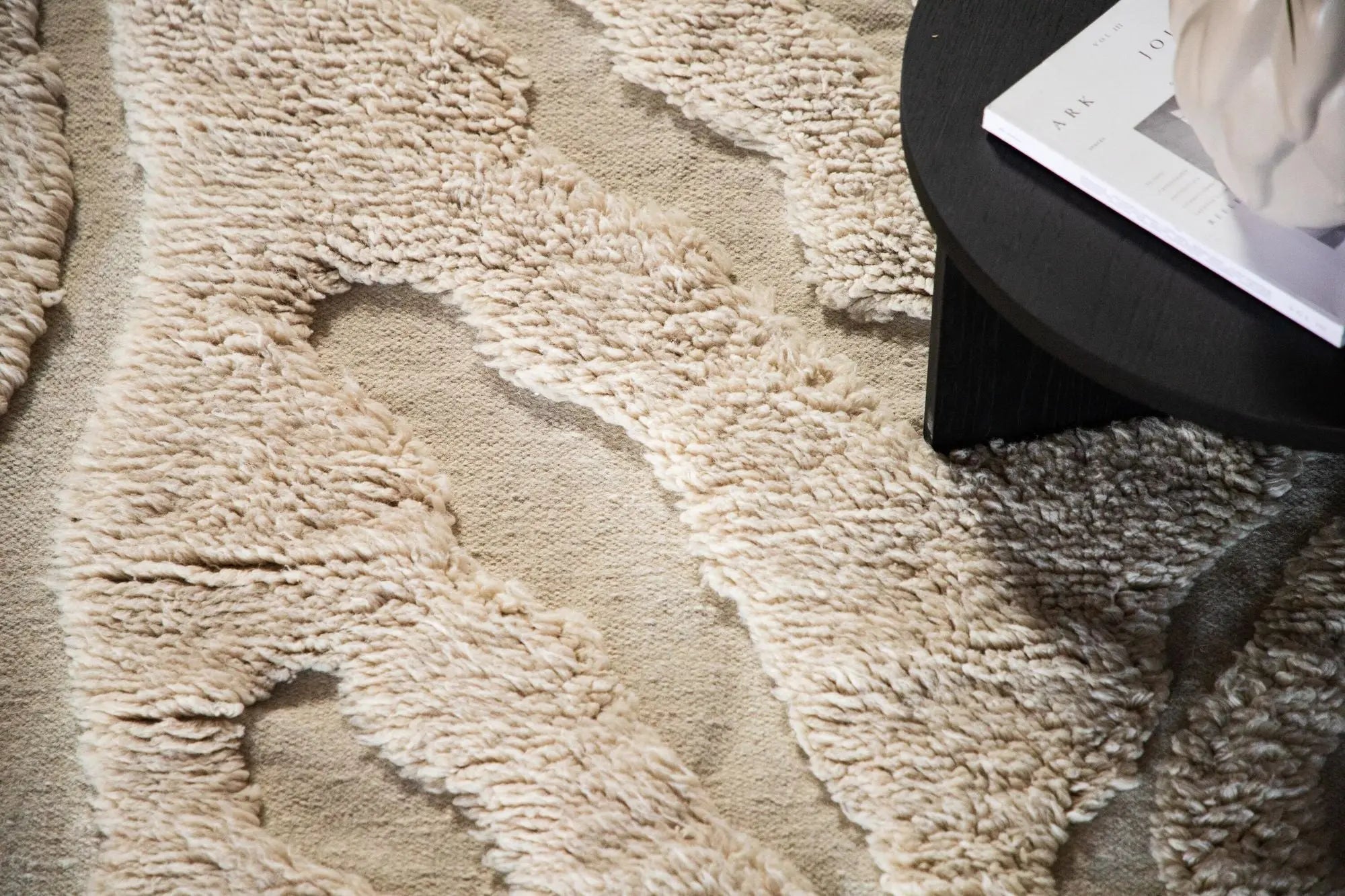 Tapis rectangulaire Trondheim x Josefin Lustig - 200*300cm - 202 x 300 - Laine